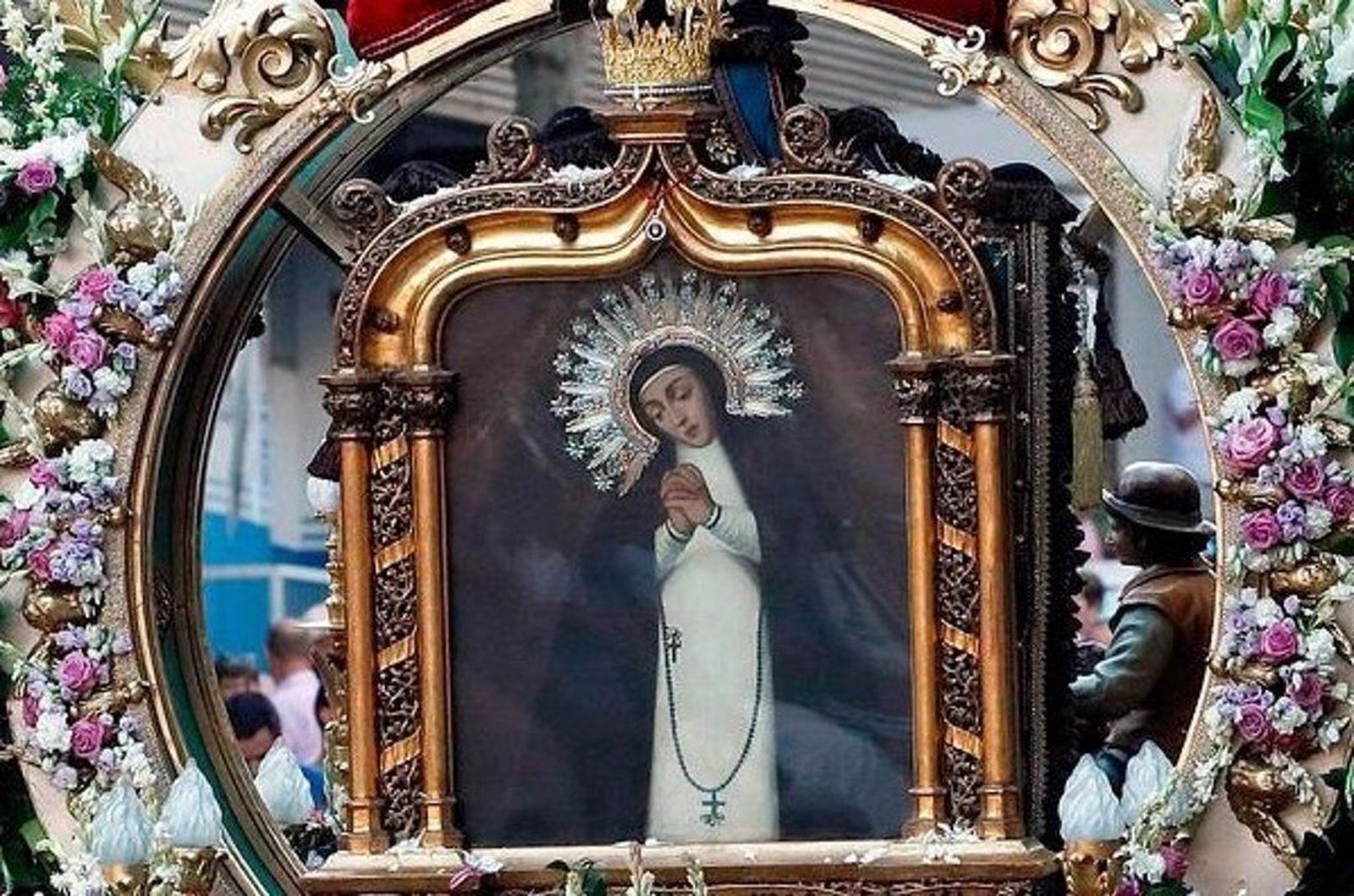 Cuadro Virgen de la Paloma. EP