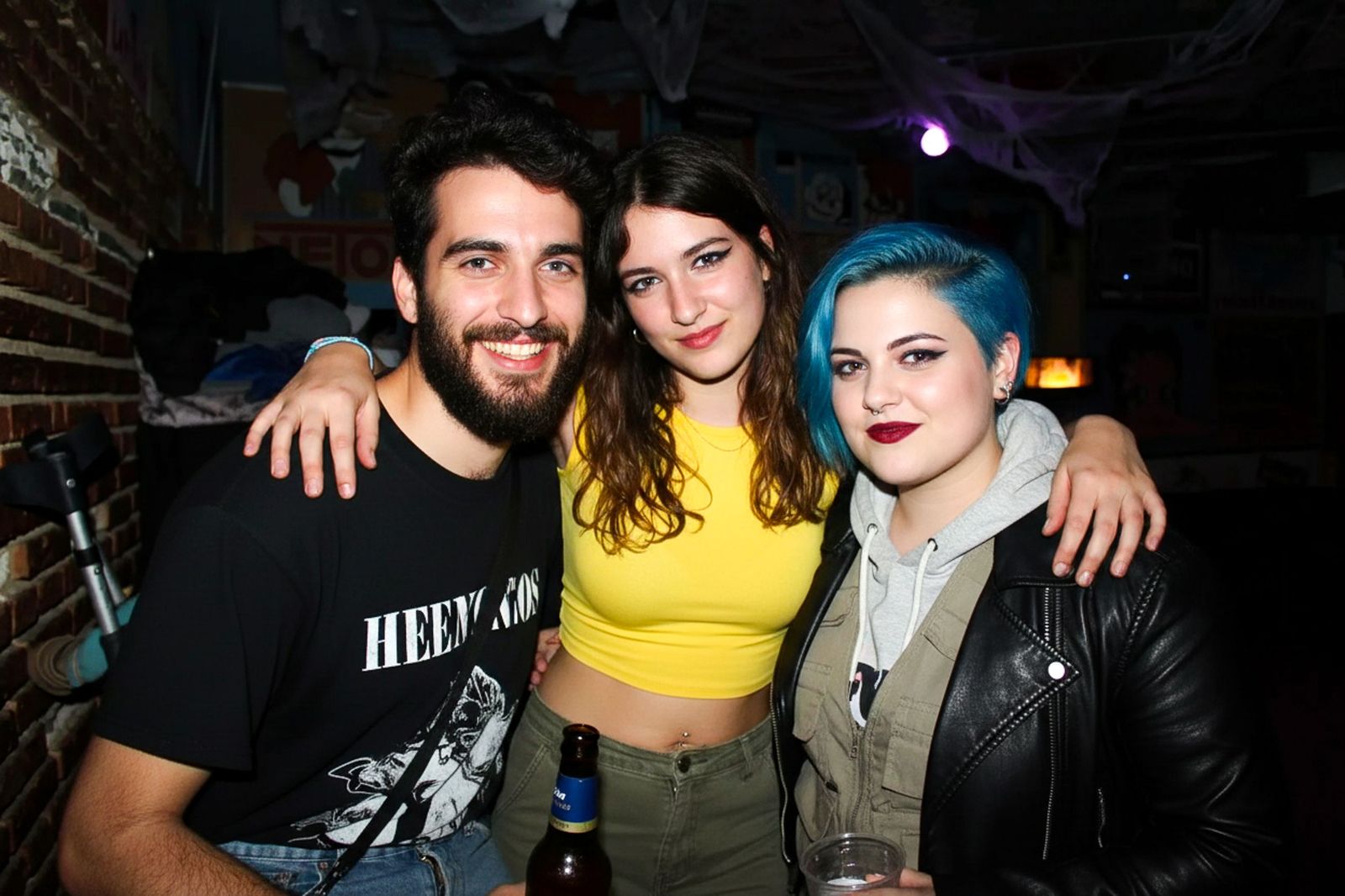 Salamanca de noche, viernes 31 de octubre