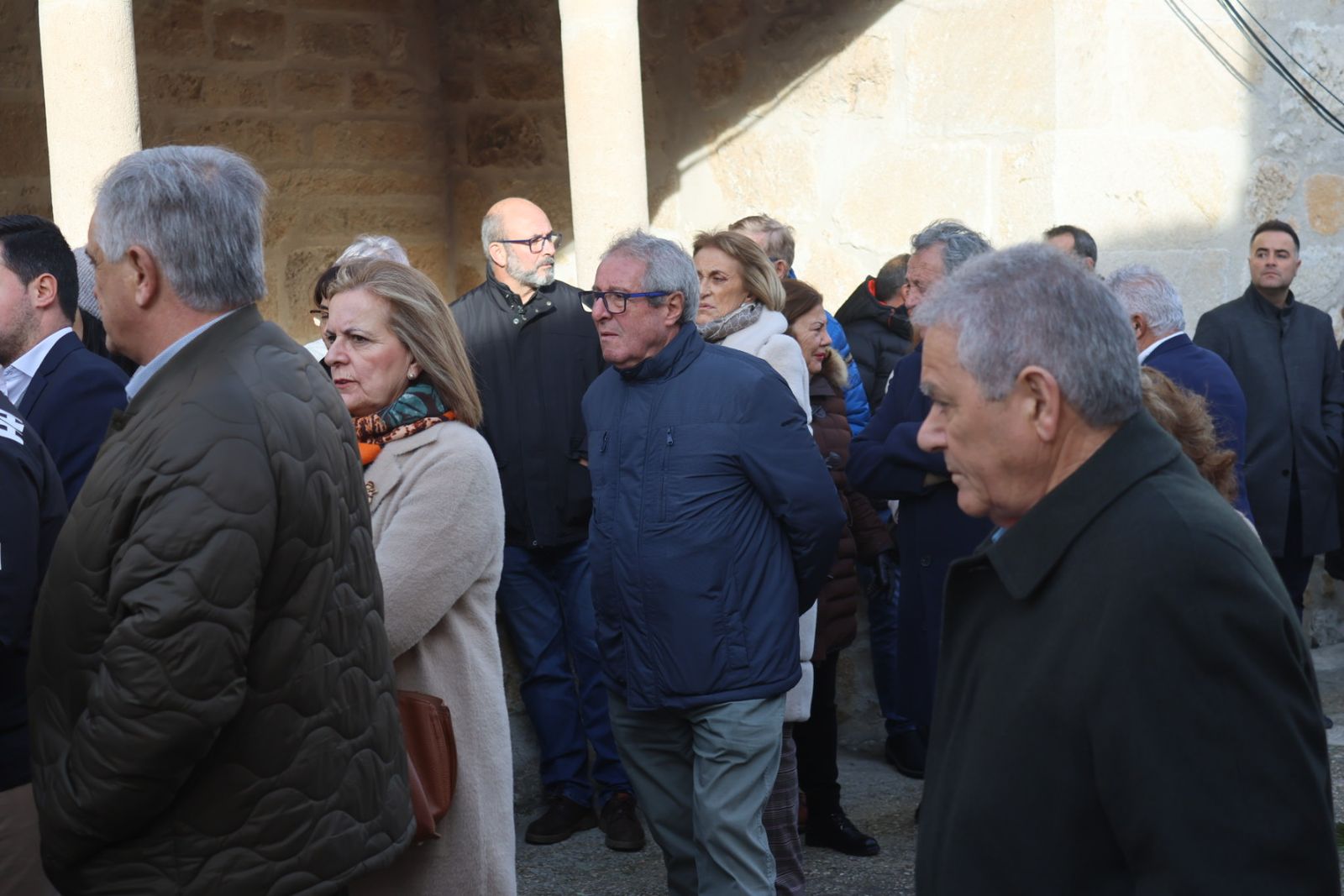 Funeral del empresario Silvestre Sánchez Sierra en Aldearrodrigo