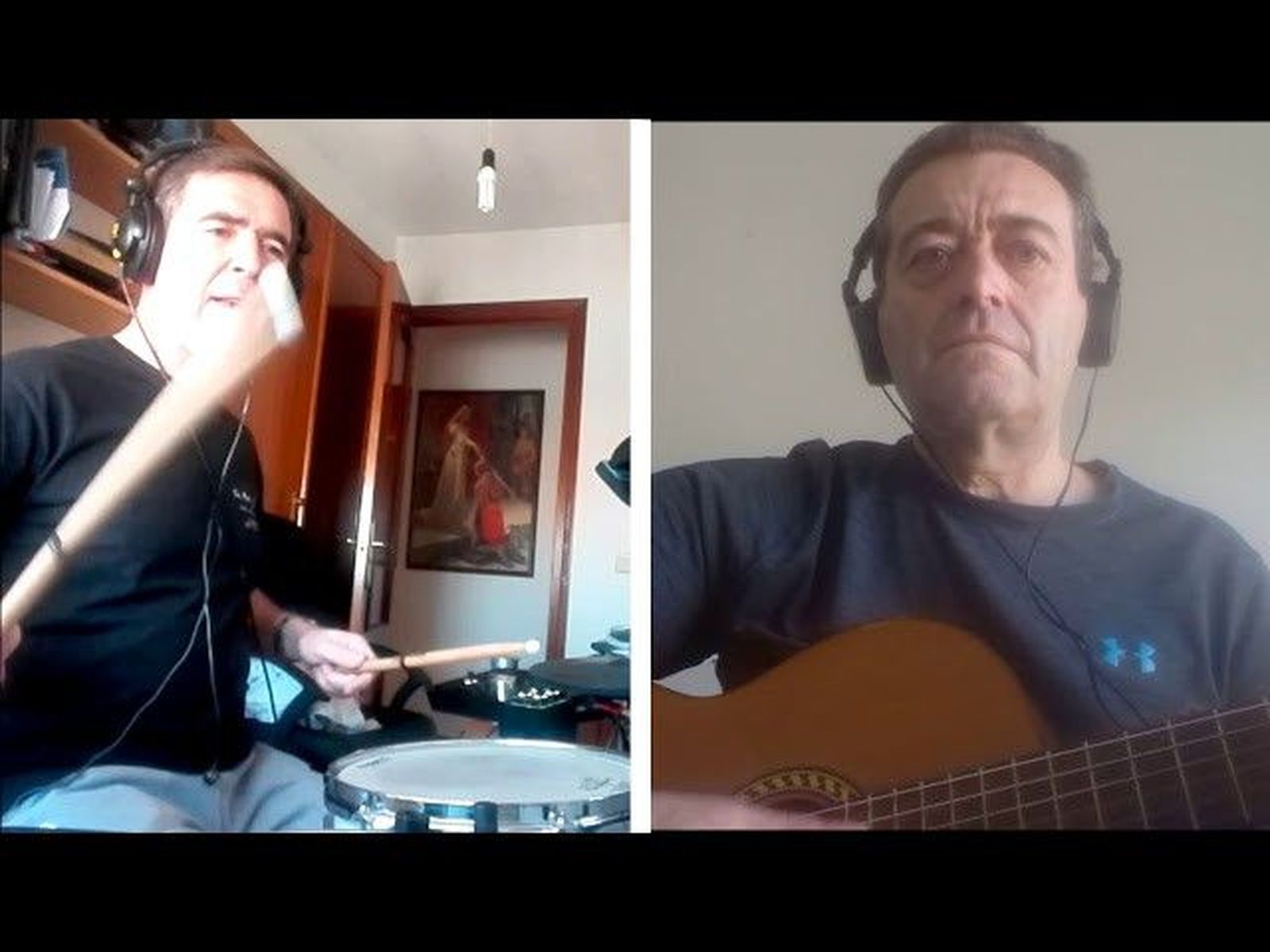 Adobe dulzaineros. Begin the beguine. Dulzaina