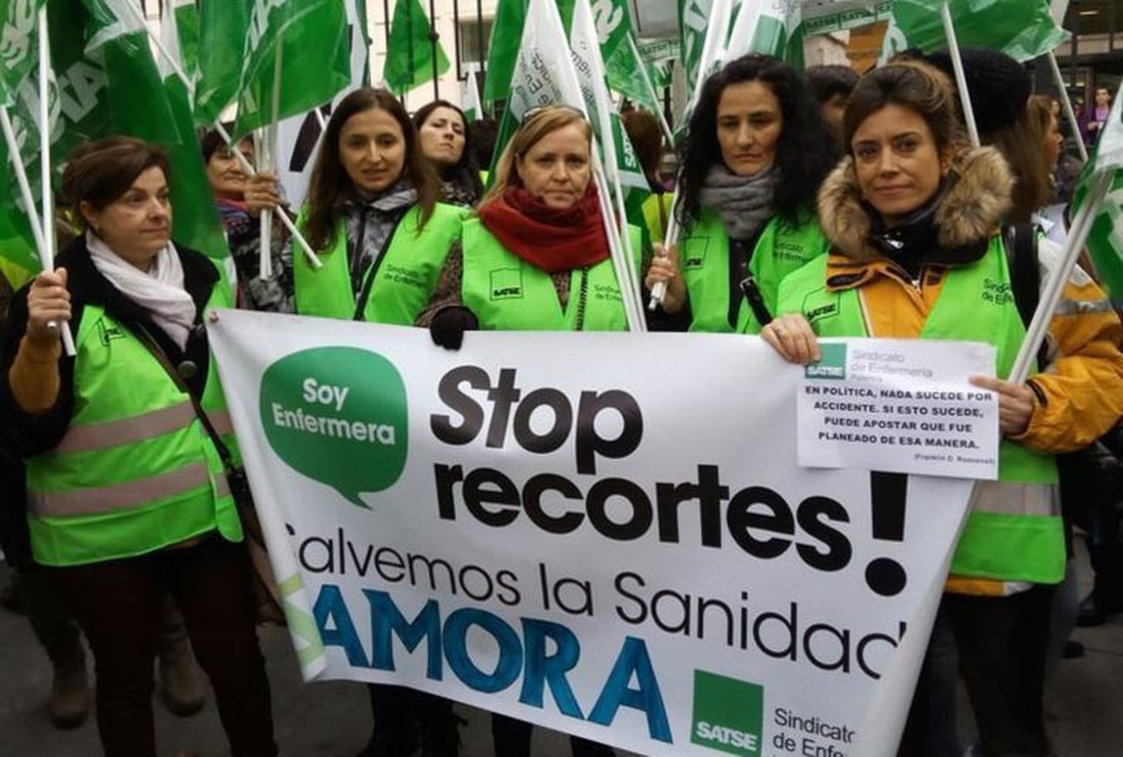 SATSE pide 400 plazas de enfermeras para garantizar el servicio en los hospitales de la región
