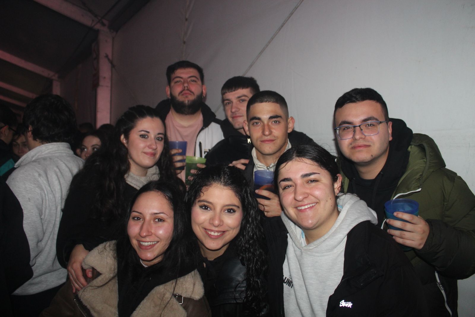 Salamanca de noche, sábado 7 de febrero