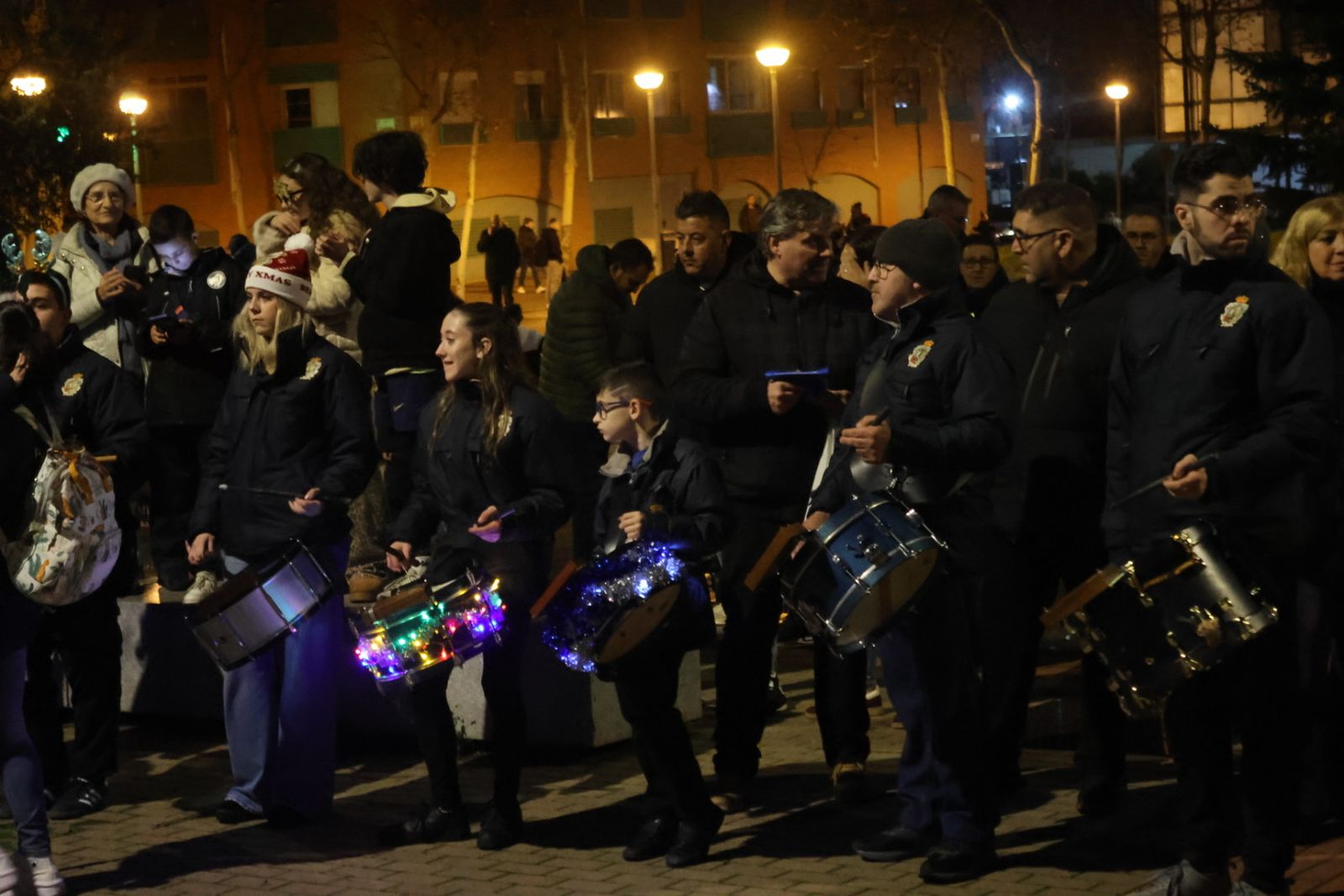Pasacalles navideño en el barrio de El Zurguén