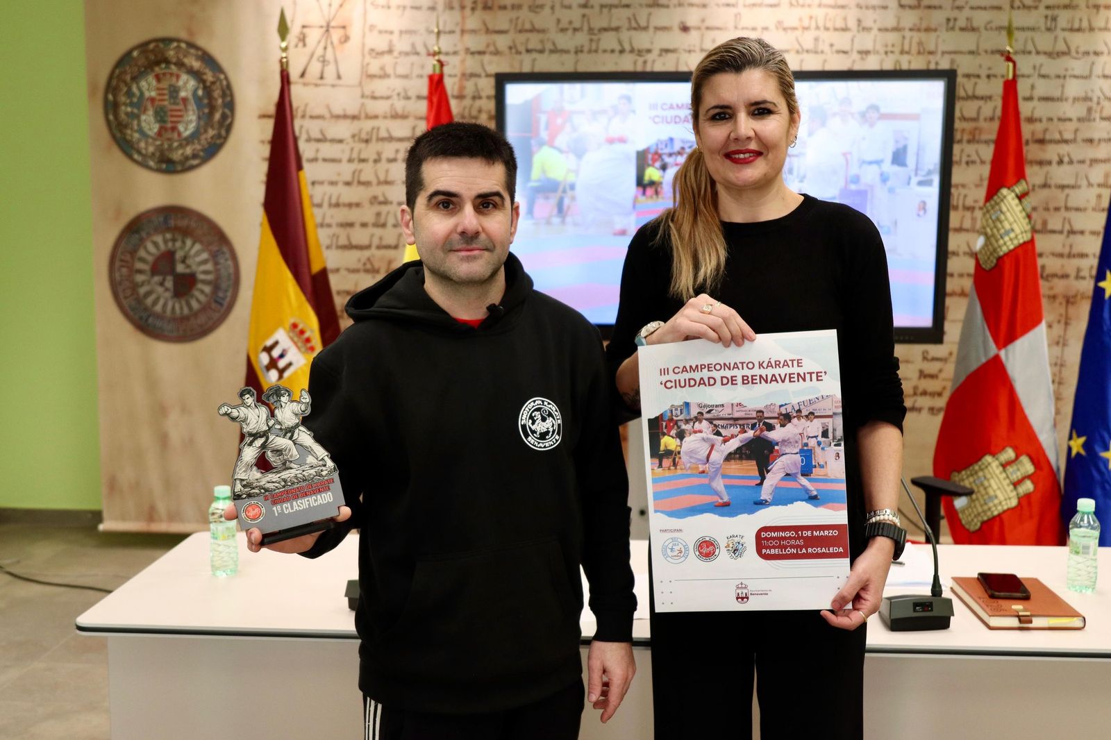 Benavente acoge el III Campeonato de Kárate ‘Ciudad de Benavente’ con más de 140 jóvenes participantes