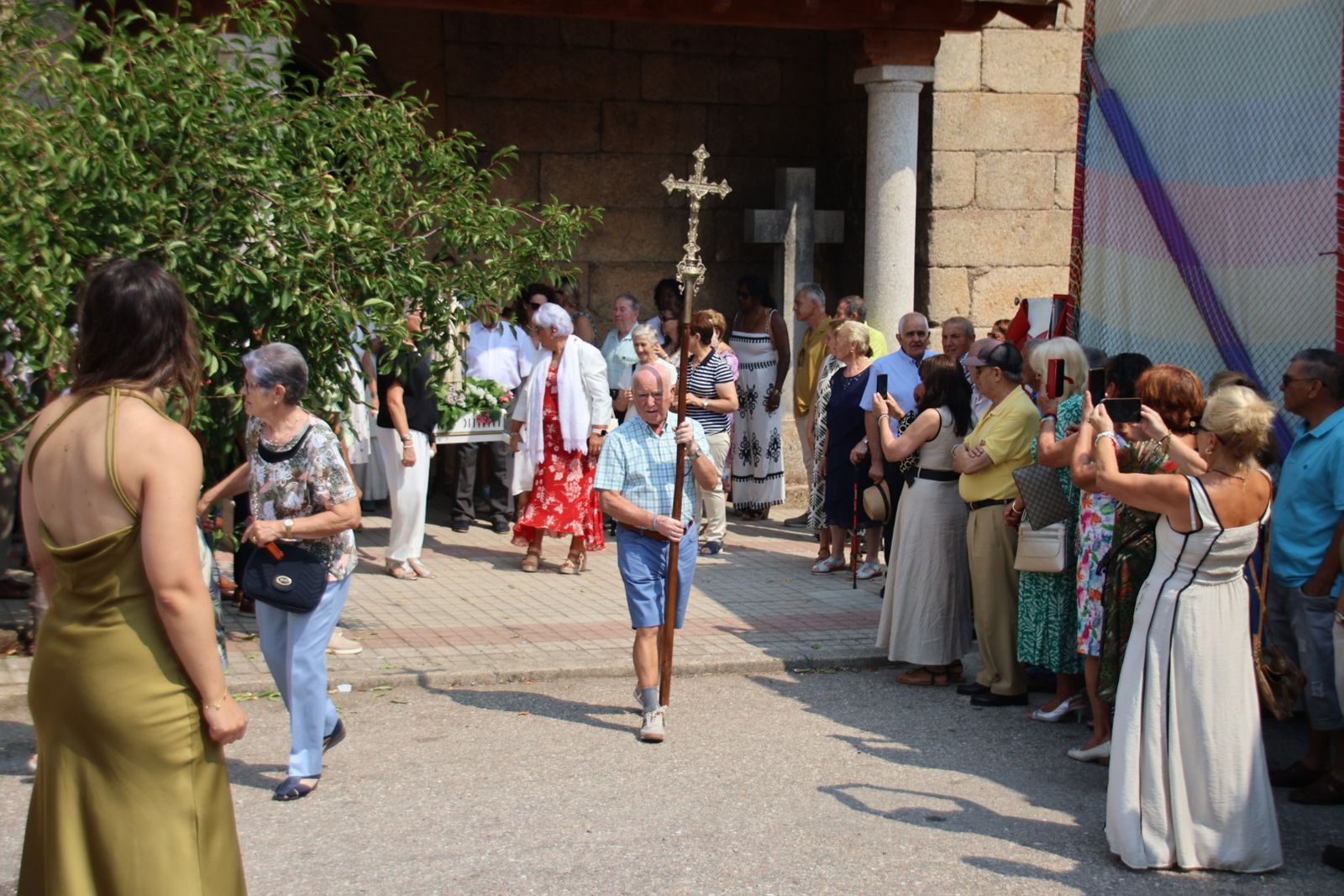 Masueco misa y procesión en honor a San Bernardo