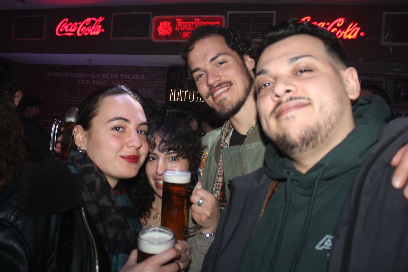 Salamanca de noche, sabado 28 de febrero