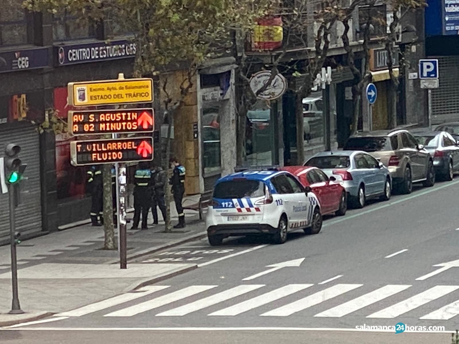 Foto de archivo de la Policía Local en la zona de puerta Zamora