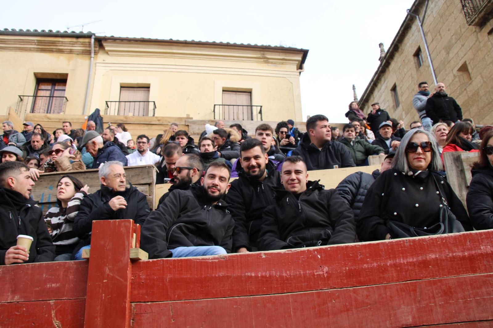Ambiente del Encierro tradicional del lunes 17 de febrero