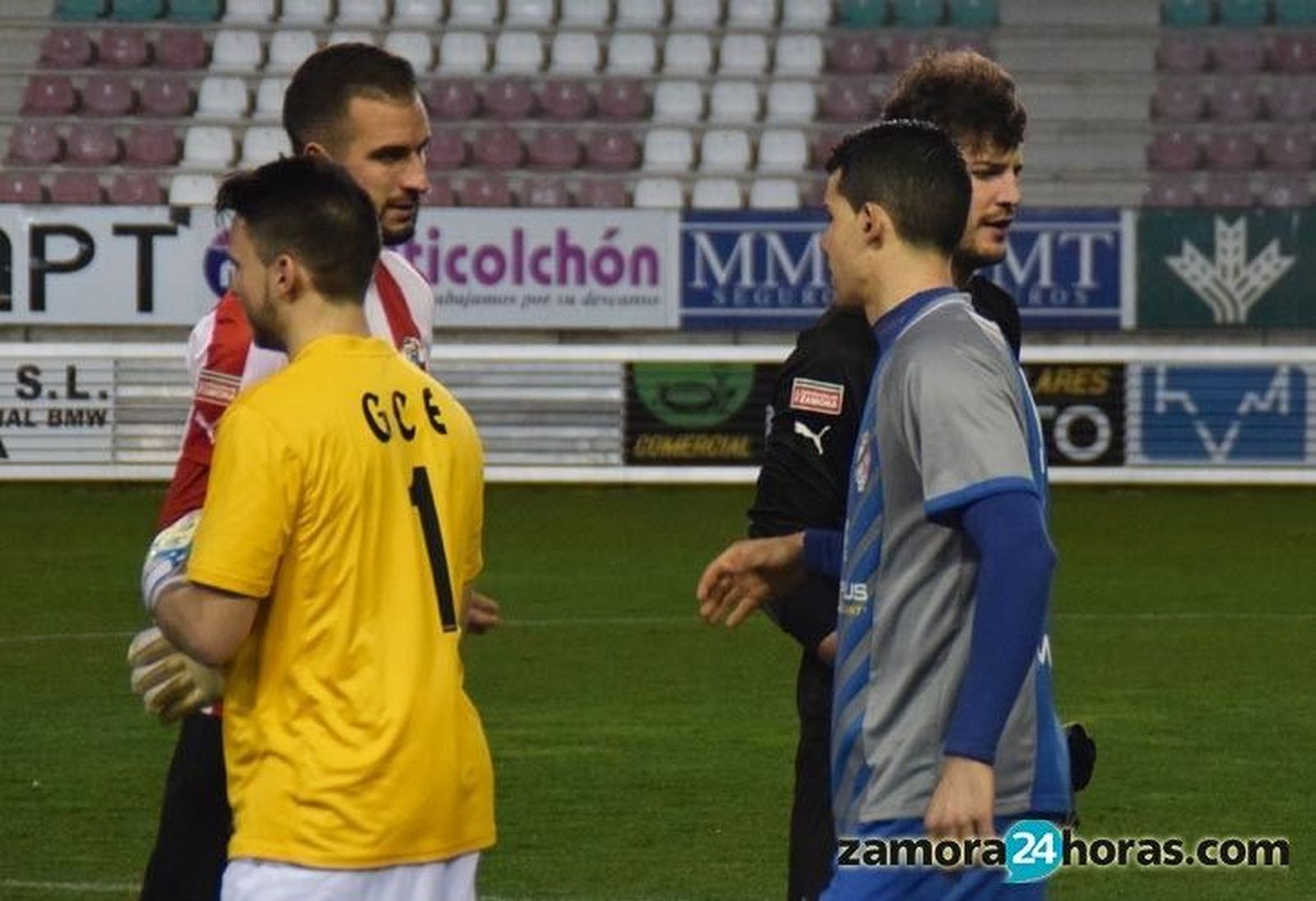 Miguel y Juanjo, en el podio del ‘Trofeo Zamora’