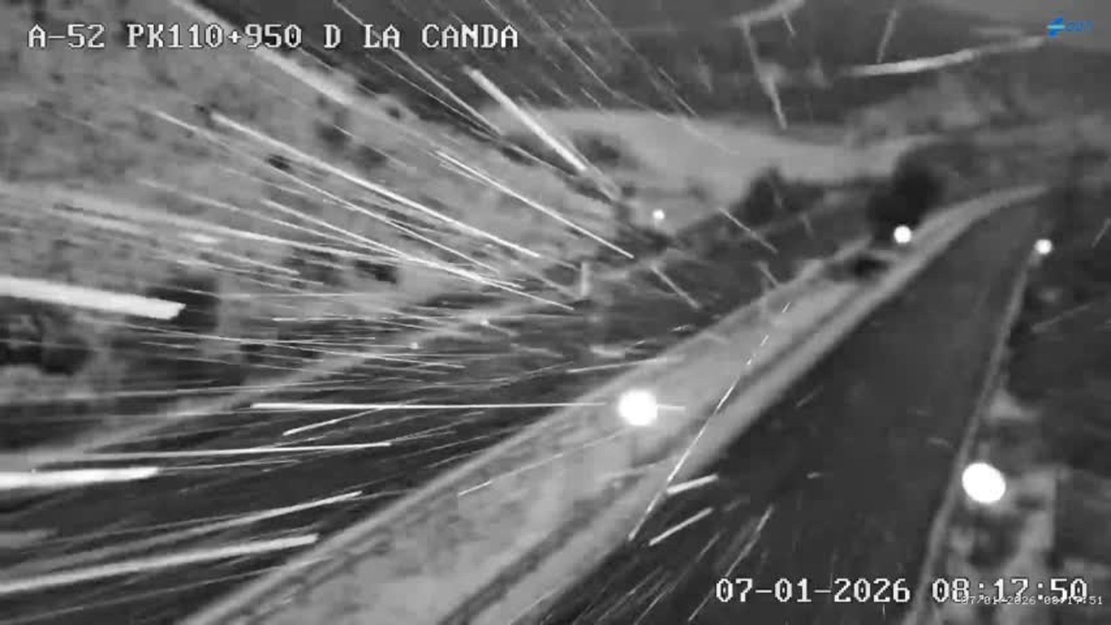 Imagen de las cámaras de tráfico