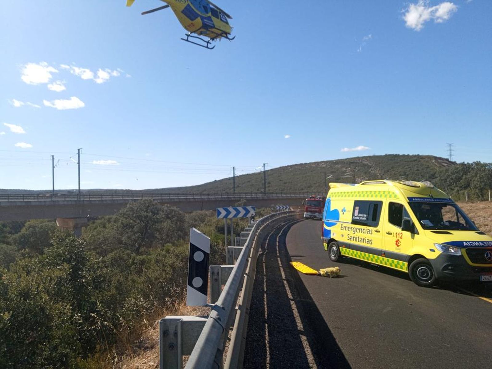 Accidente mortal en la N 631. Archivo