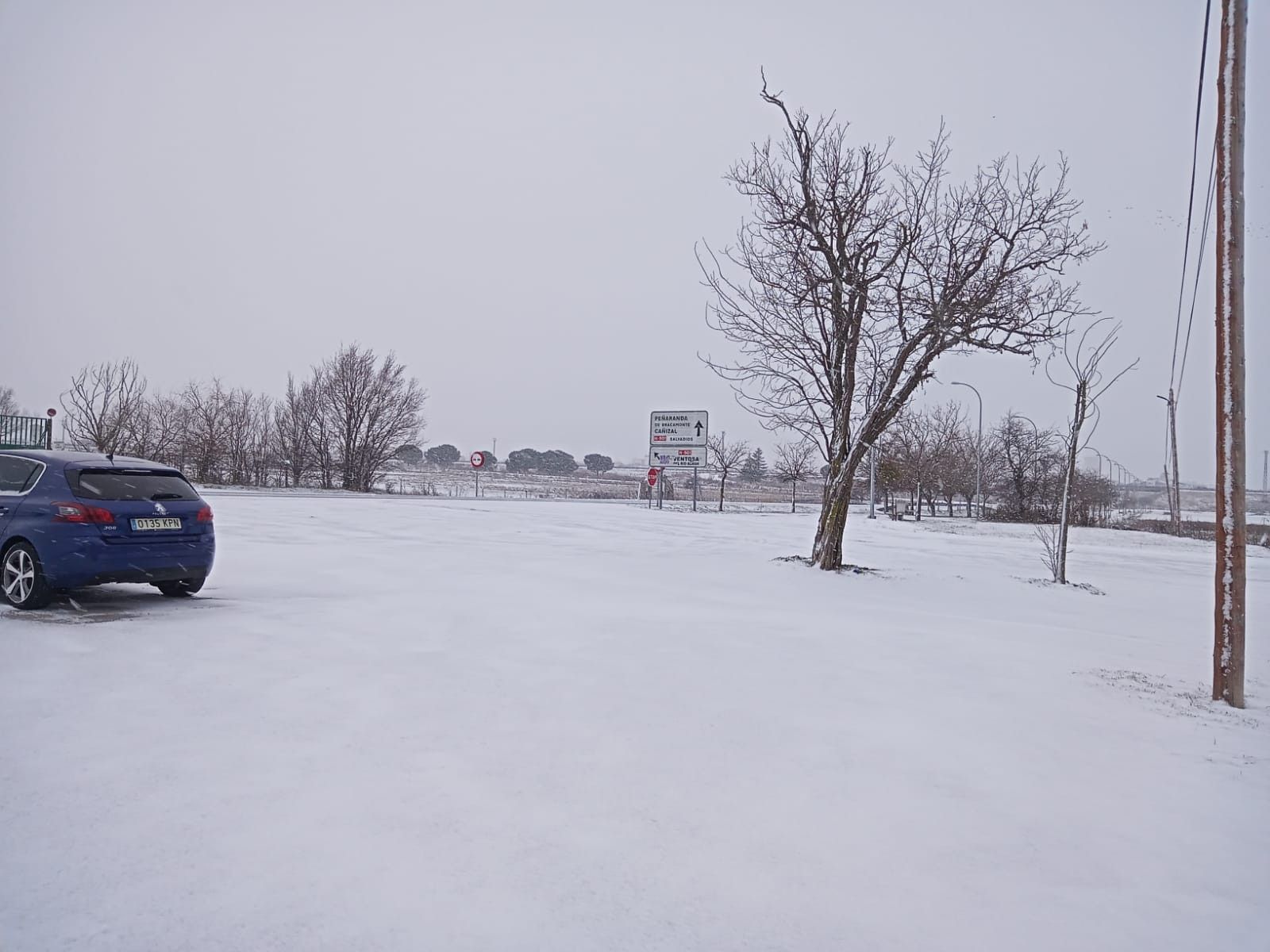 GALERÍA | Nieve en Peñaranda