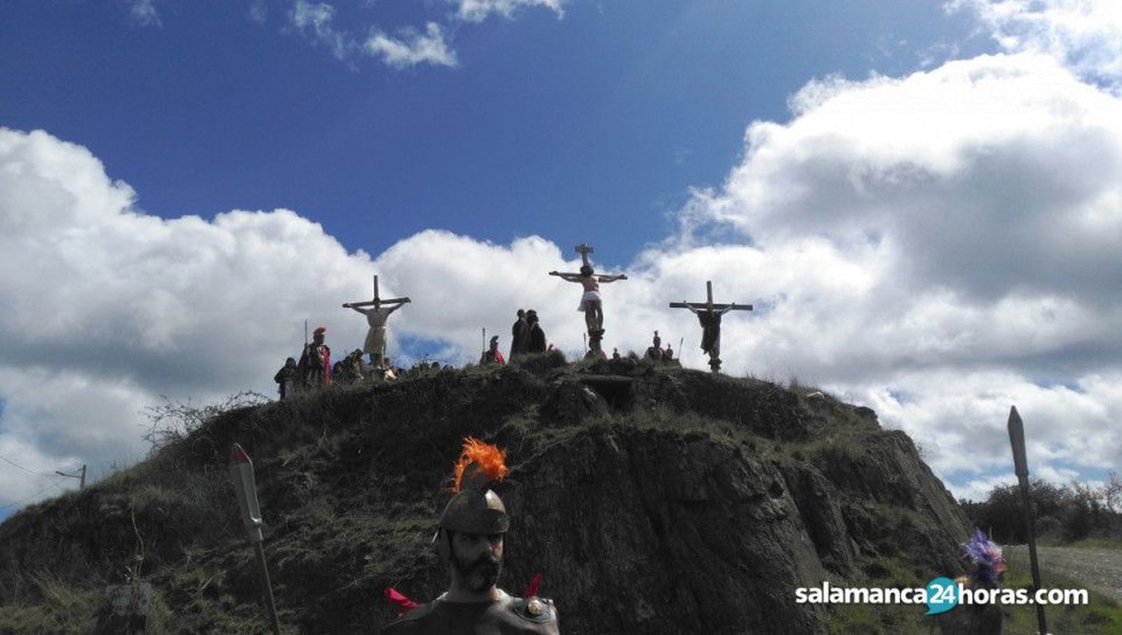Serradilla del Arroyo suspende por segundo año consecutivo la representación del Vía Crucis por la pandemia