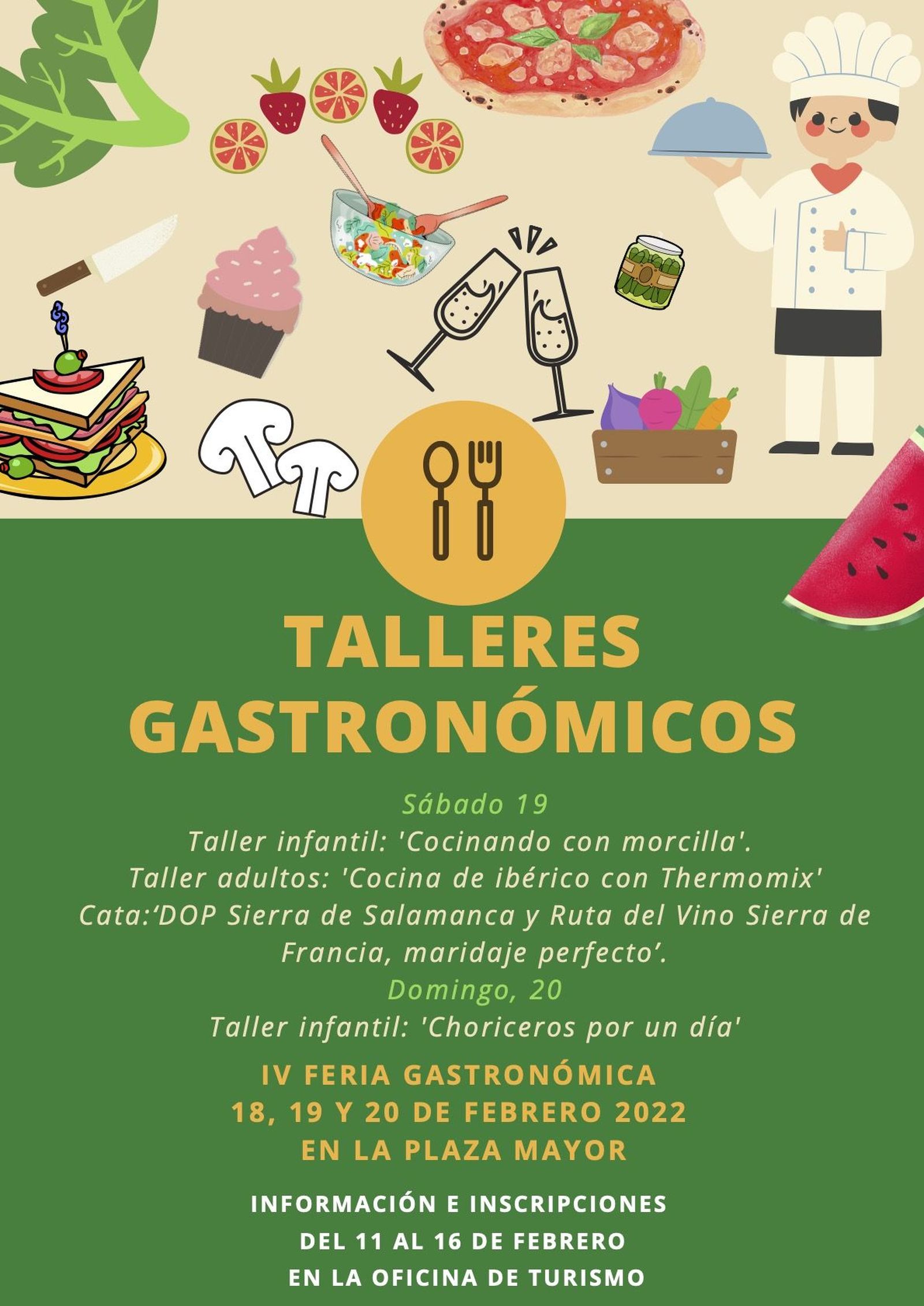 Talleres gastronómicos