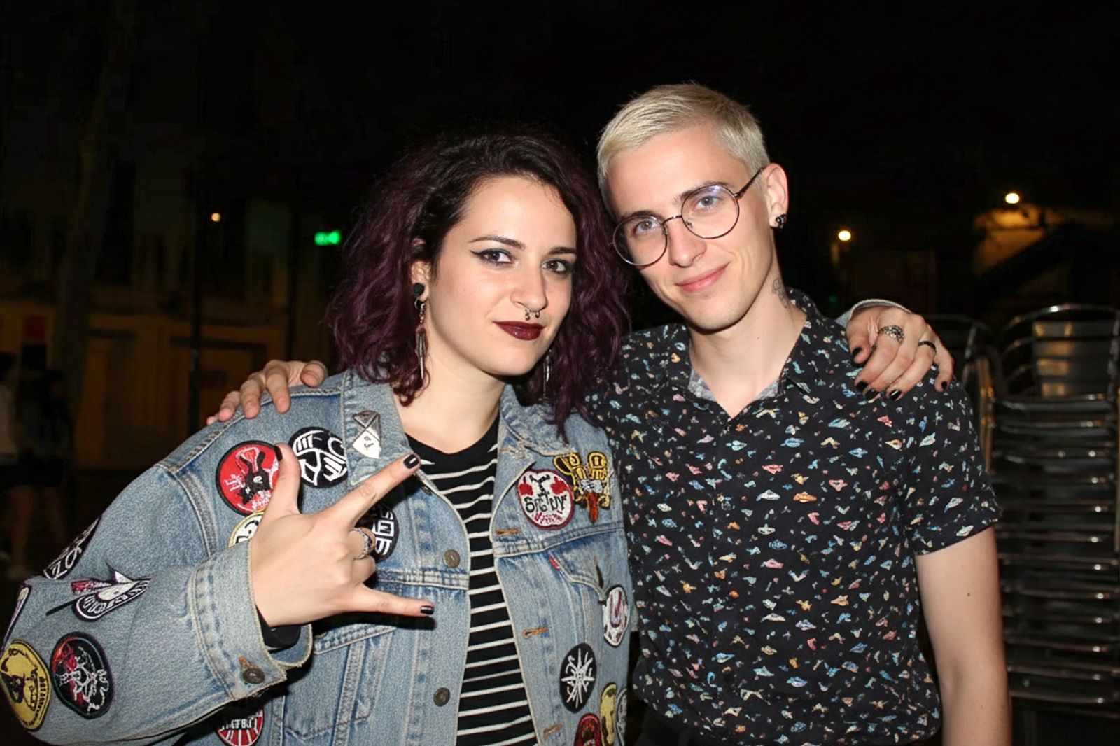 Salamanca de noche, viernes 24 de octubre