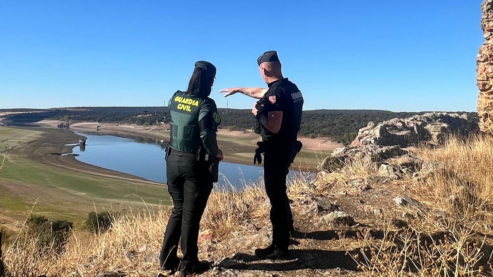 La Oficina Móvil de Atención al Peregrino. Guardia Civil