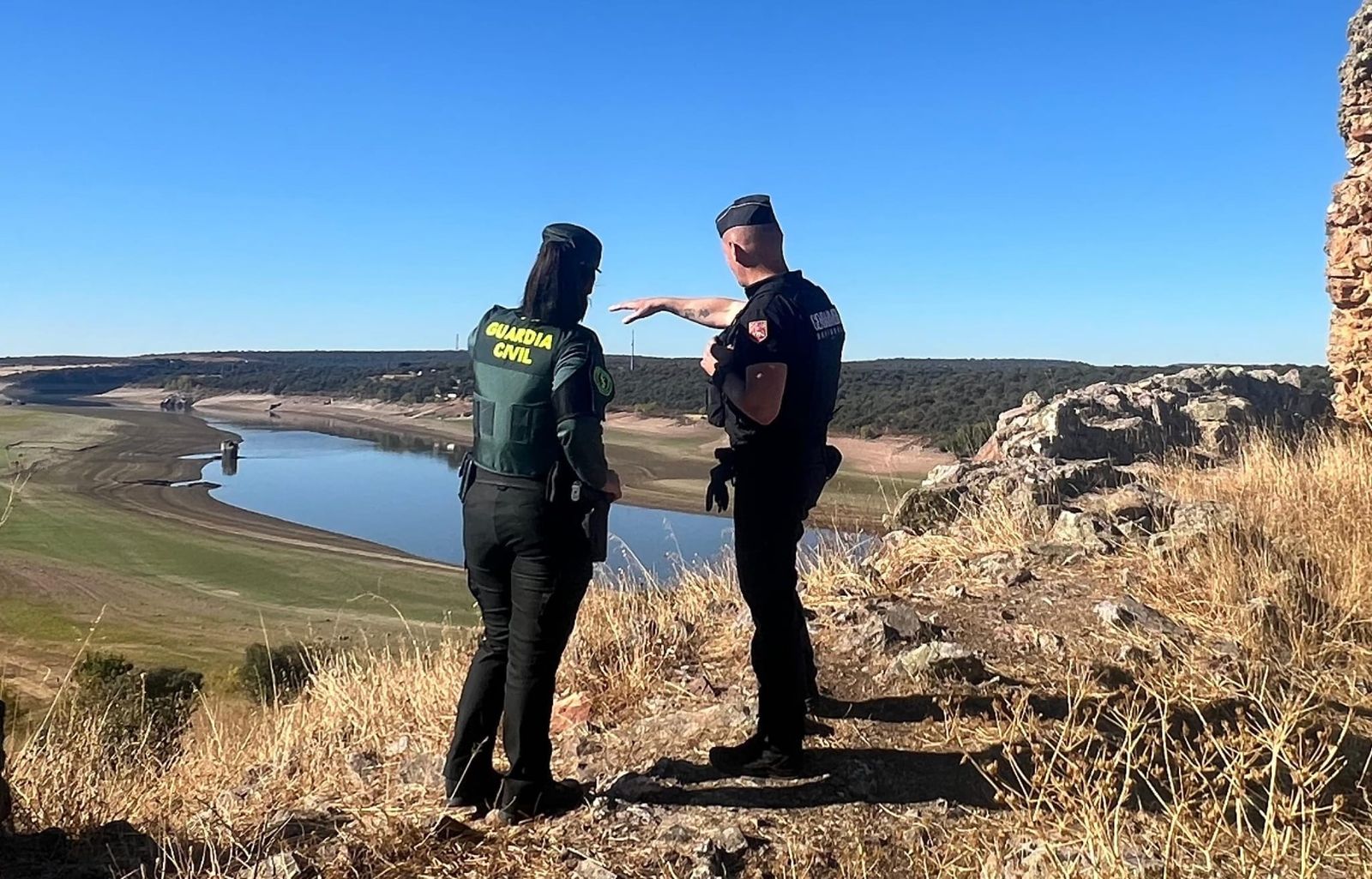 La Oficina Móvil de Atención al Peregrino. Guardia Civil