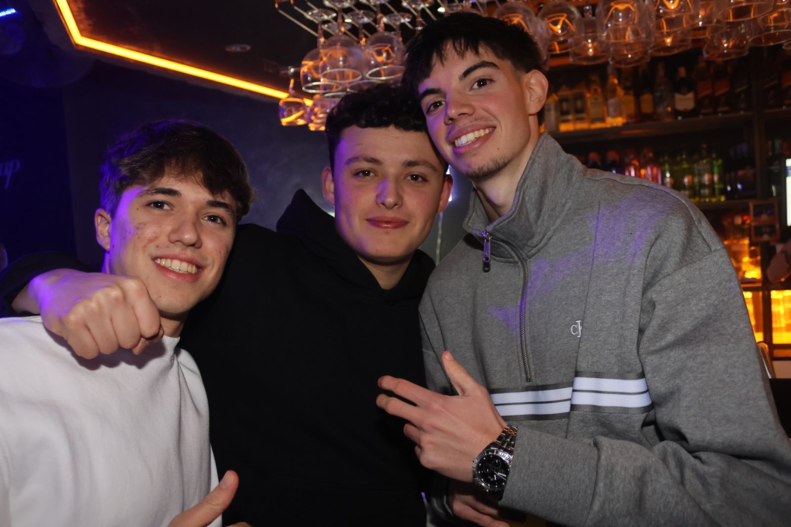 Salamanca de noche, sábado 17 de enero