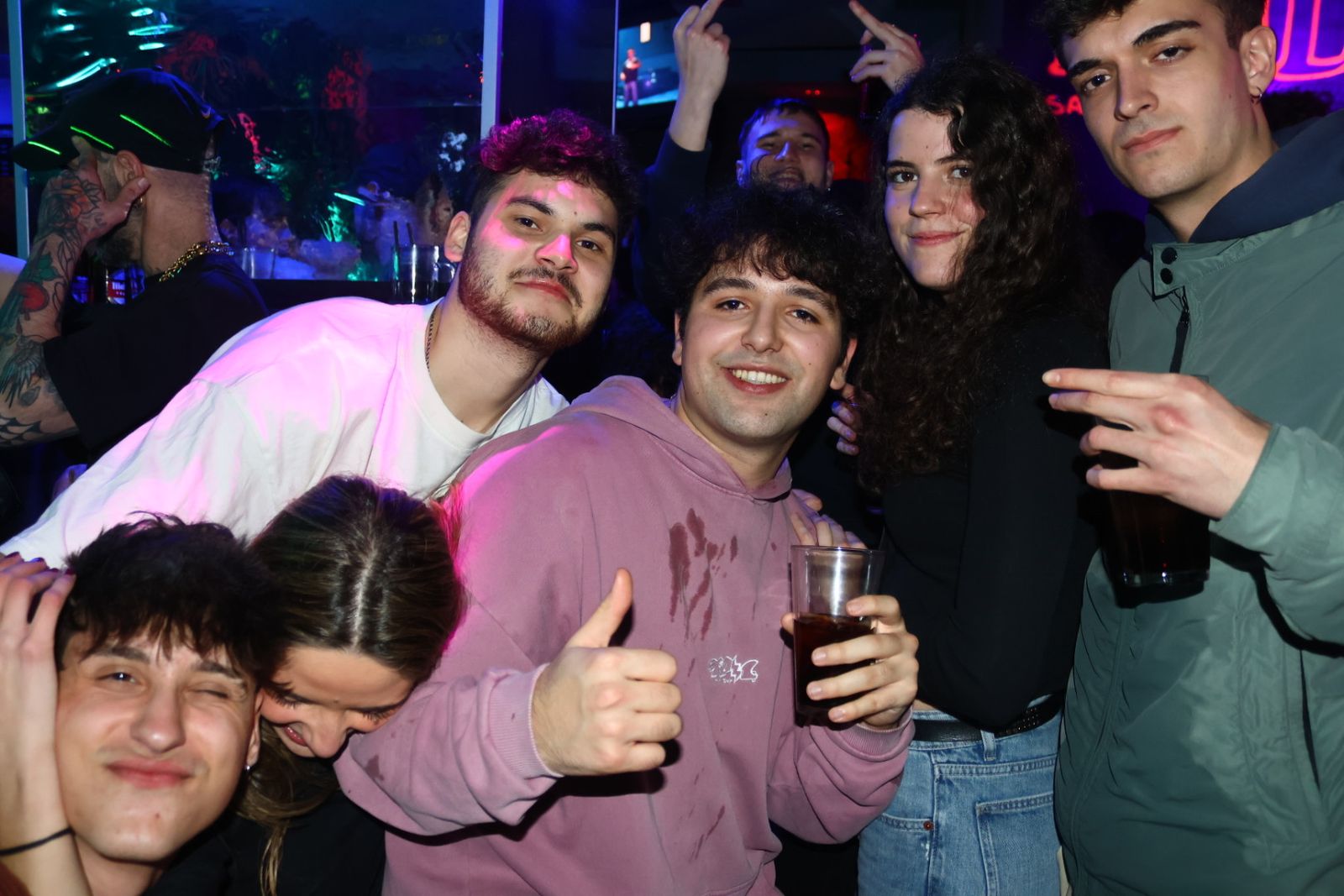 Salamanca de noche, jueves 19 de febrero