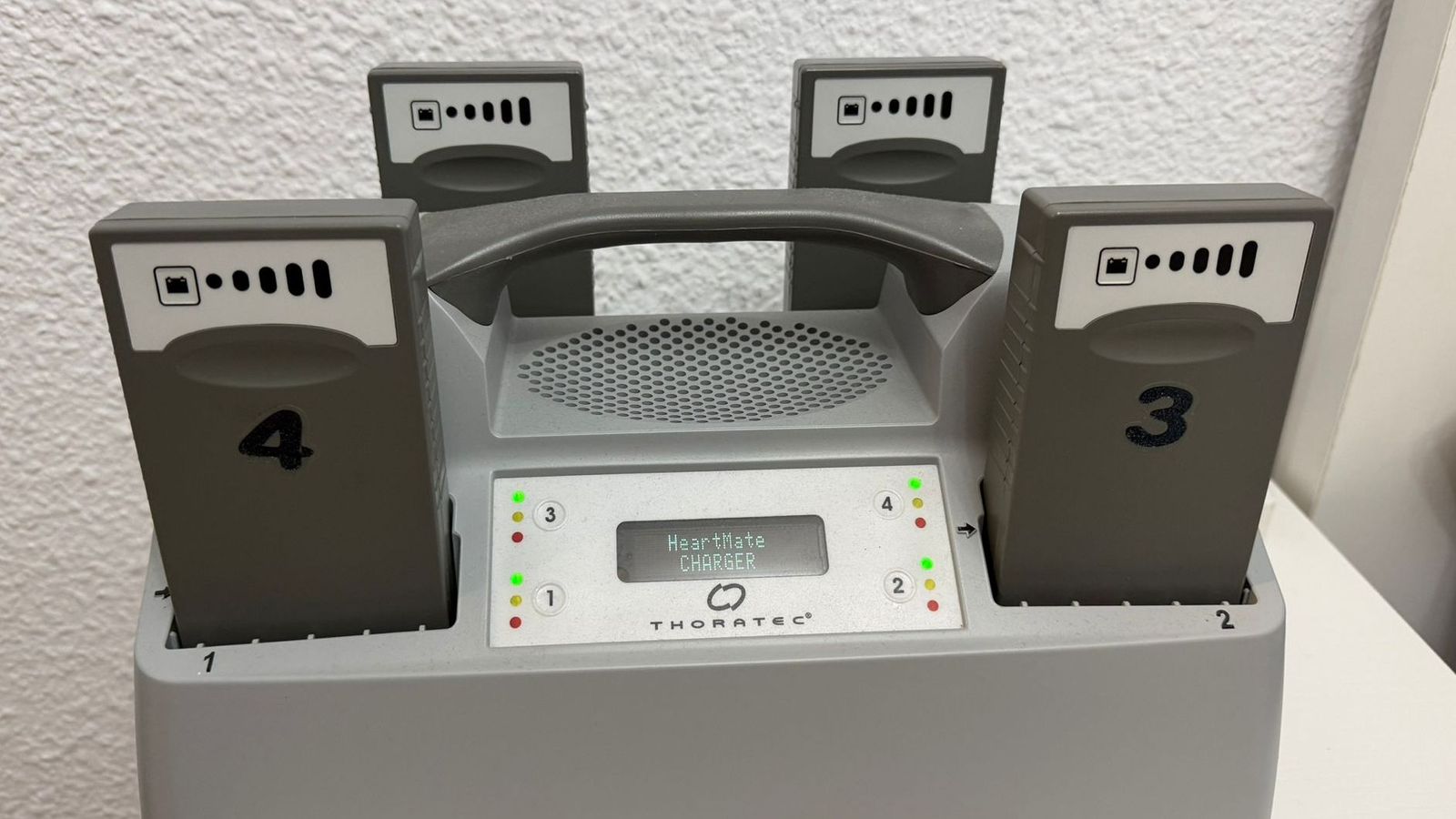 Base para cargar las baterías