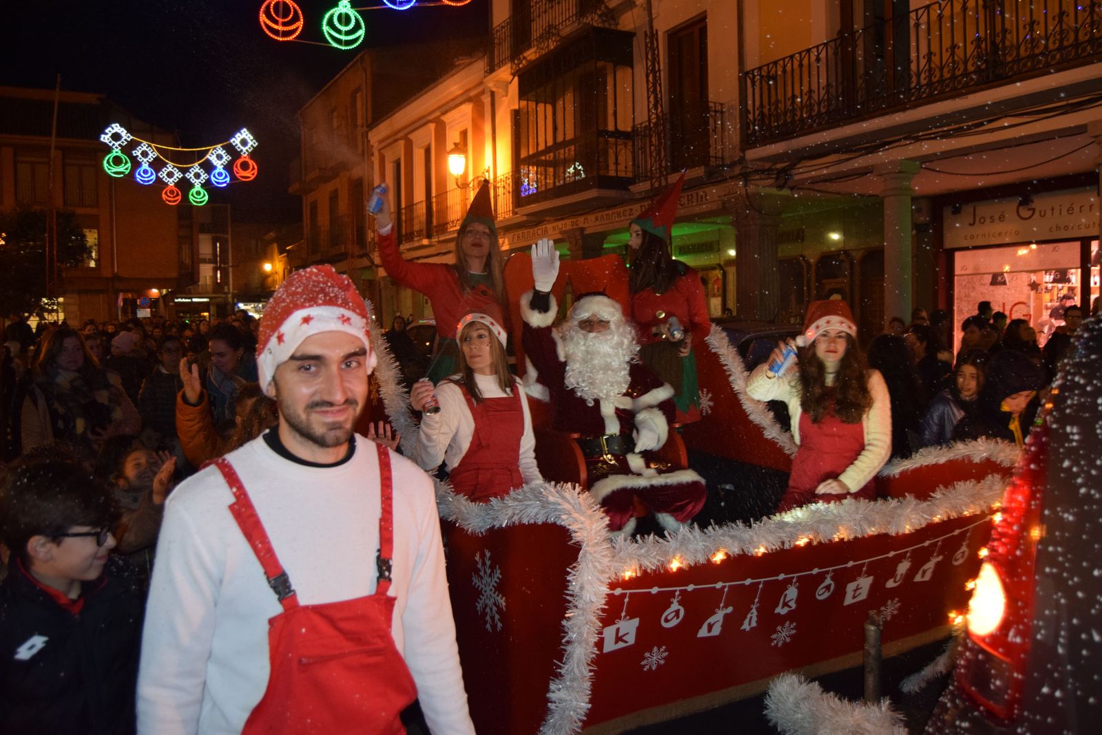 Cabalgata de Papá Noel en Peñaranda