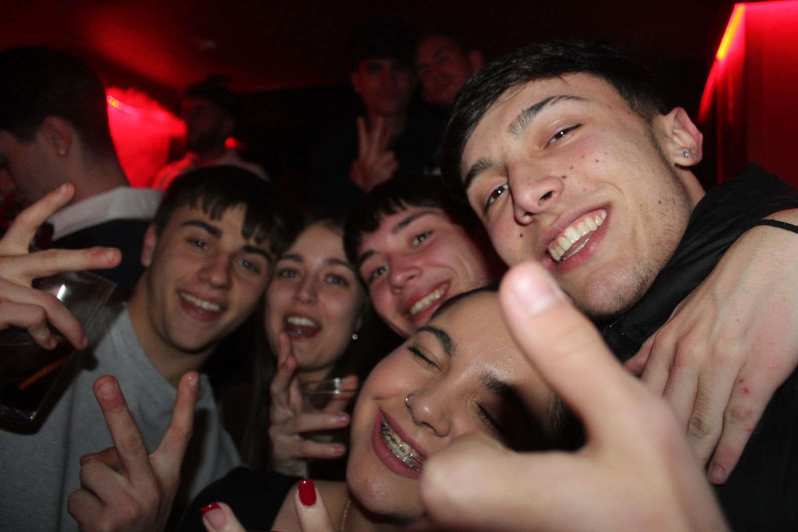 Salamanca de noche, sabado 24 de enero