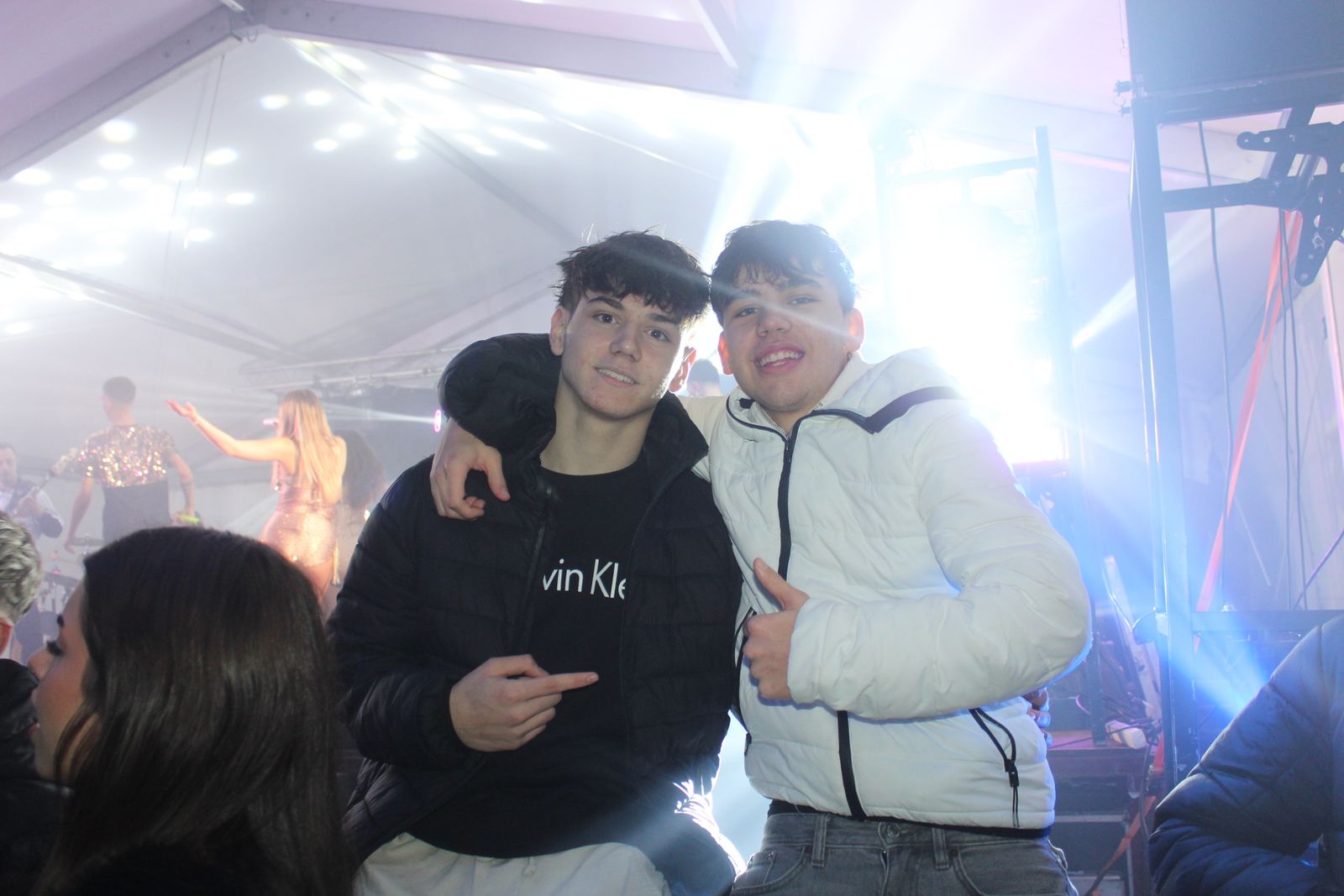 Salamanca de noche, sábado 7 de febrero