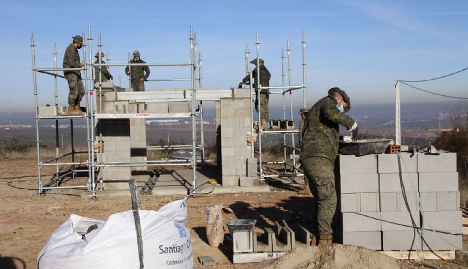 Entrenamientos de militares en Los Montalvos | Fotos: Andrea M
