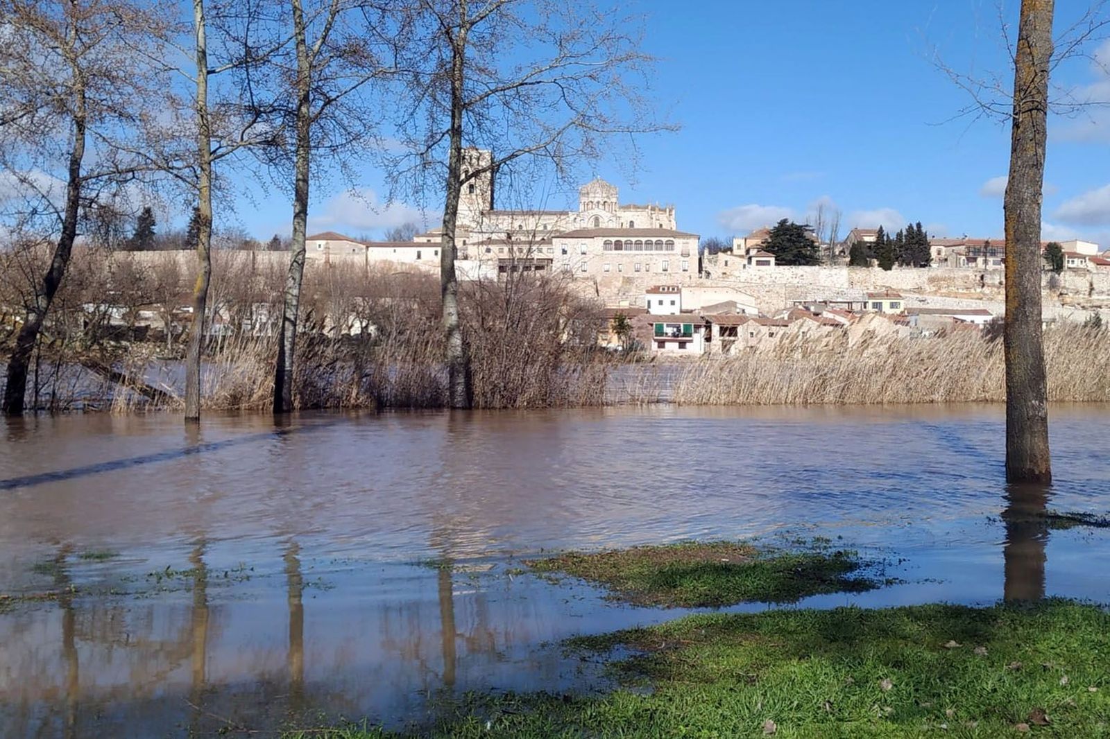 Crecida del río Duero en el año 2021