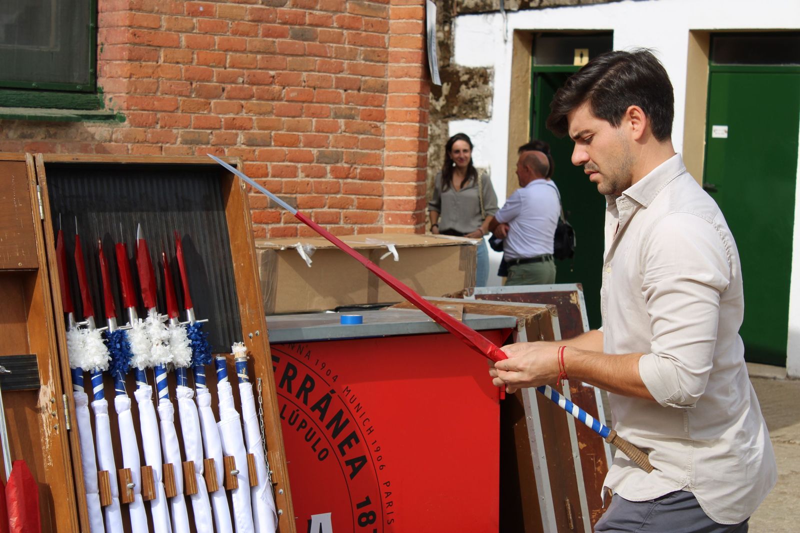 Un encierro de grata presentación de Sánchez y Sánchez para corrida de rejones de la feria
