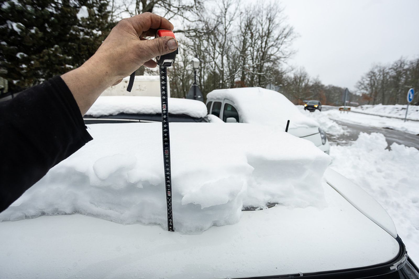 Temporal de nieve en la provincia de Salamanca, nevada 28 de enero de 2026