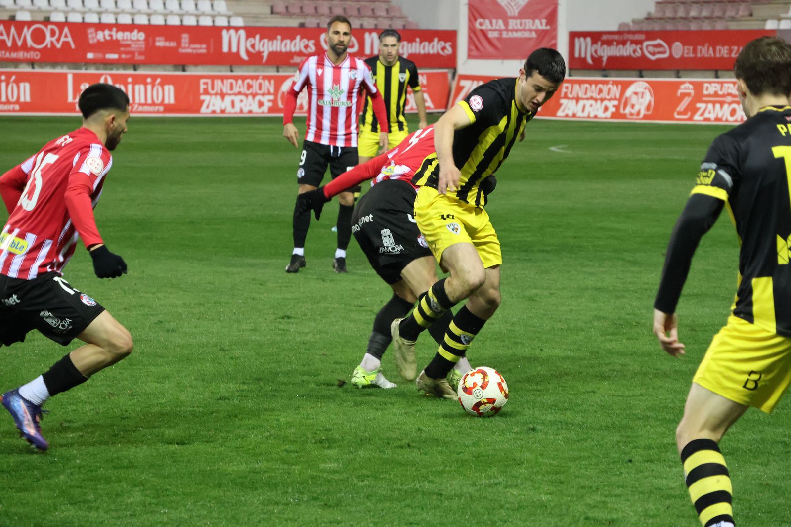 Jugada Zamora CF- Barakaldo pasada temporada. Ruta de la Plata