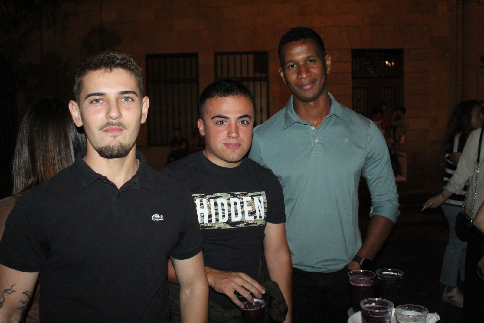 Ambiente en la Feria de Día en la tarde de este jueves
