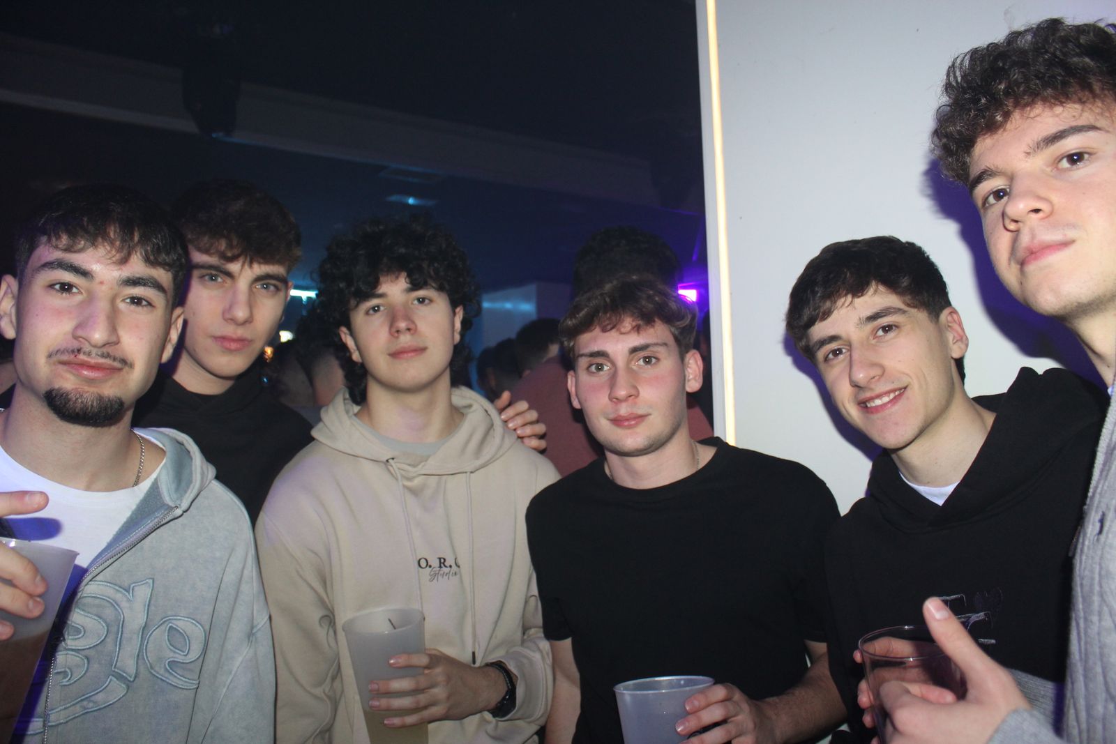 Salamanca de noche, sabado 24 de enero