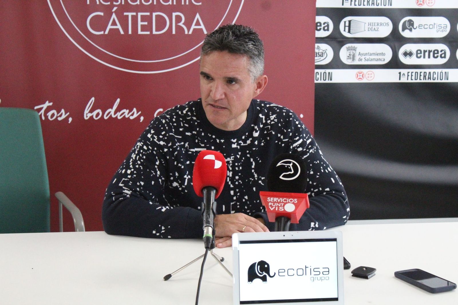 Rueda de prensa de Dani Ponz antes del encuentro contra el Barça B