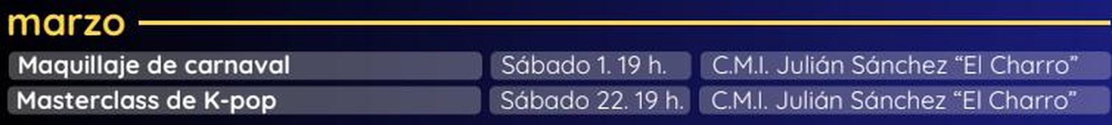 Programación Salamanca a Tope 2025