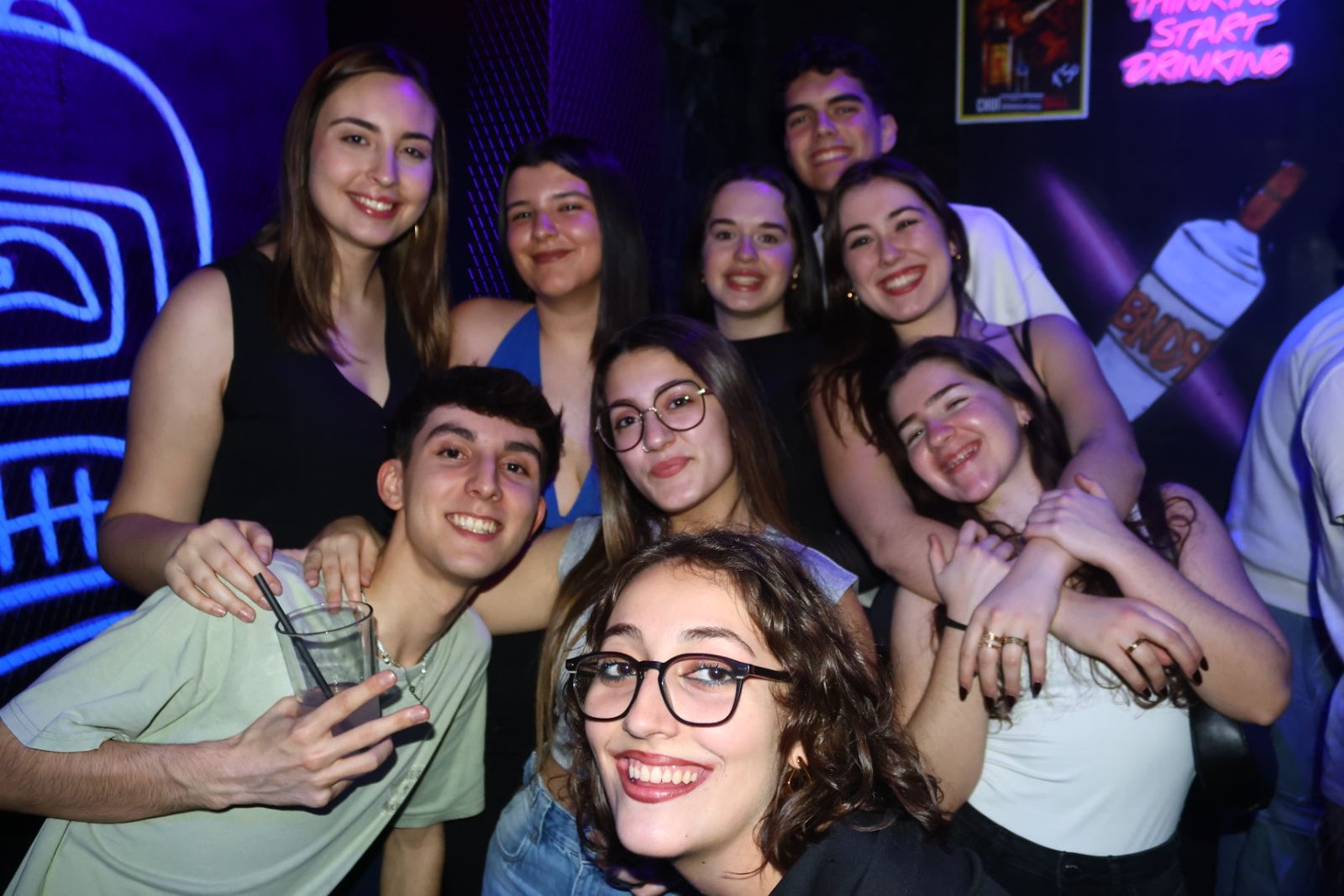 Salamanca de noche, sábado 21 de febrero