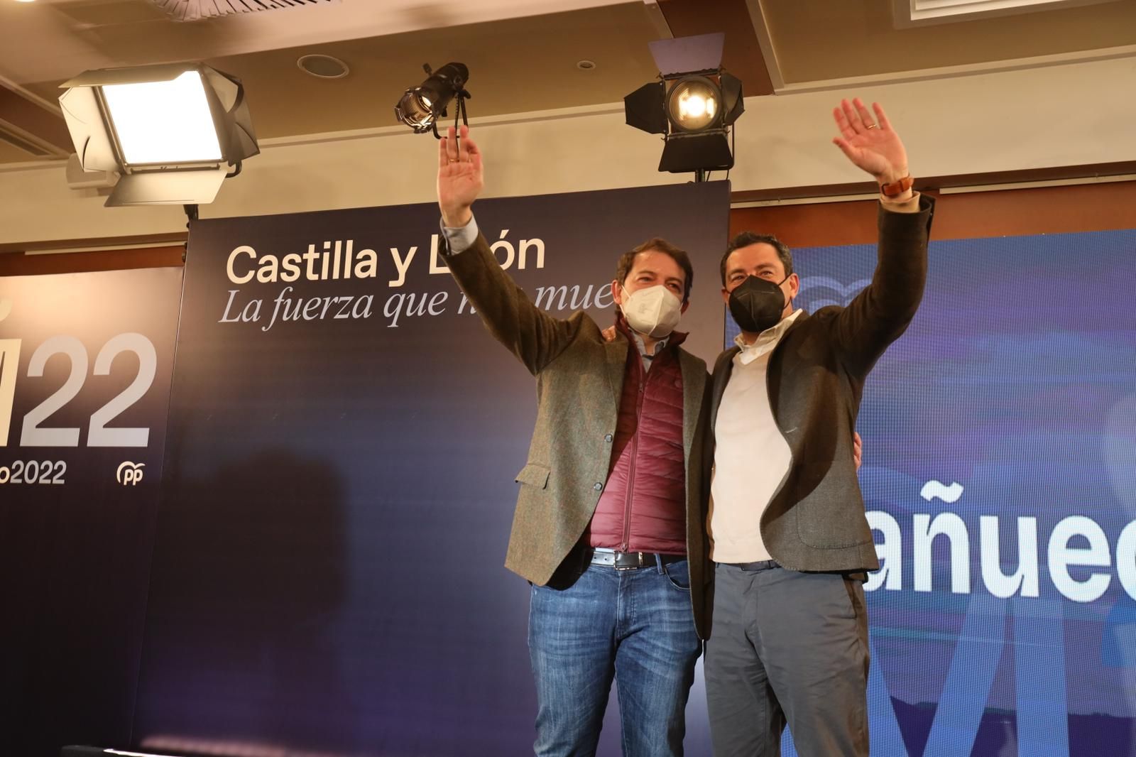 Mañueco junto a Juanma Moreno | Foto: S24H