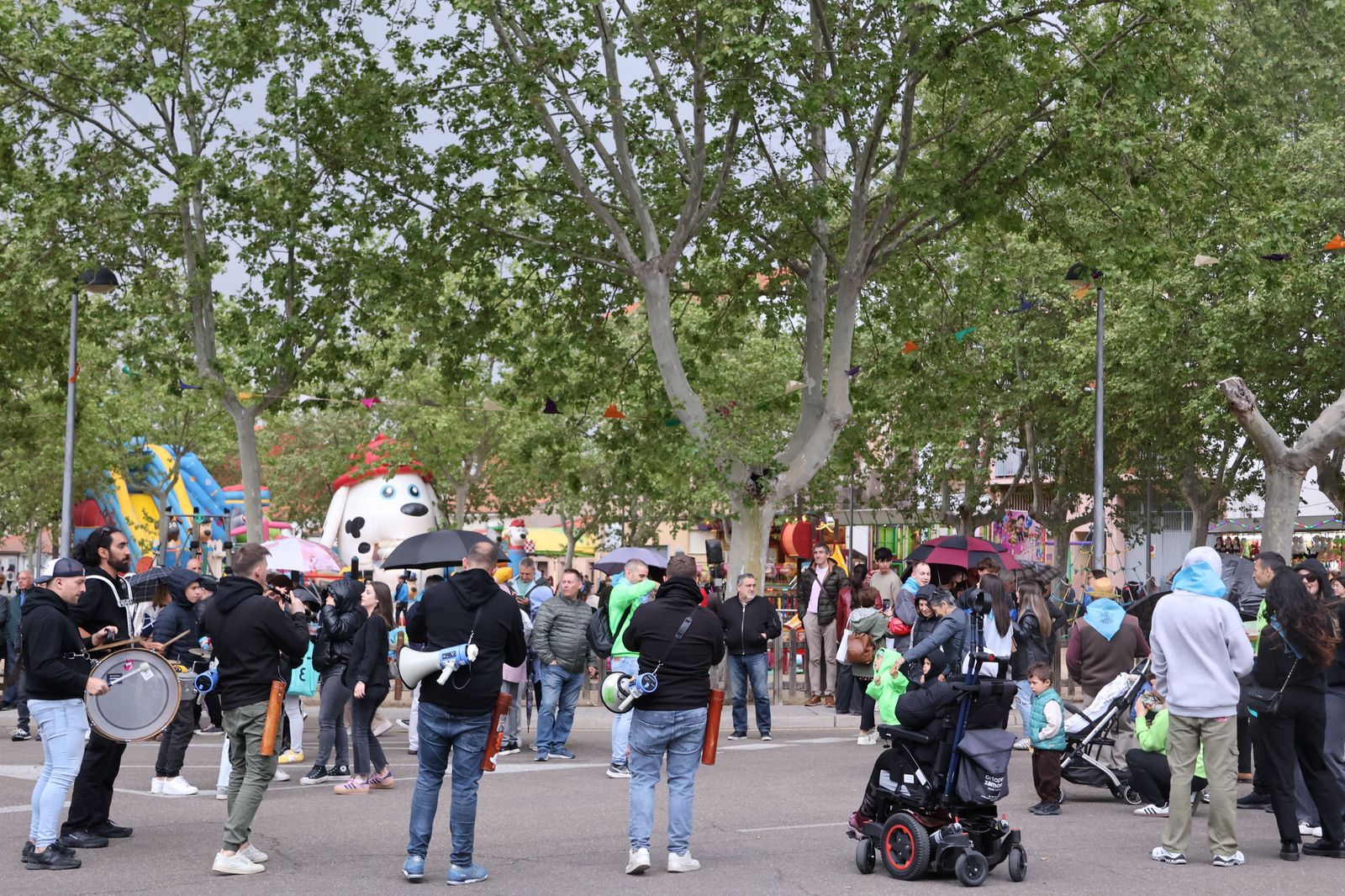 El pregón de las fiestas de San José Obrero hasta que llegó la tormenta