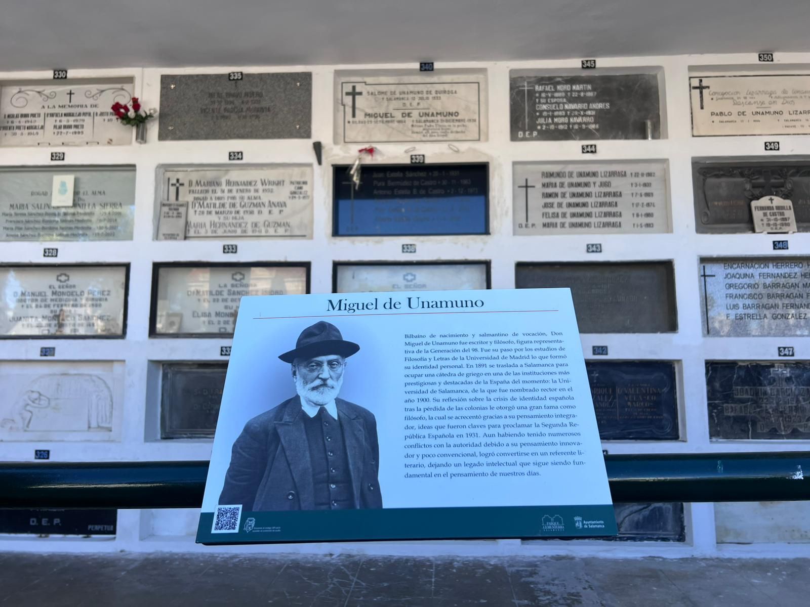 Personalidades ilustres enterrados en el cementerio de Salamanca