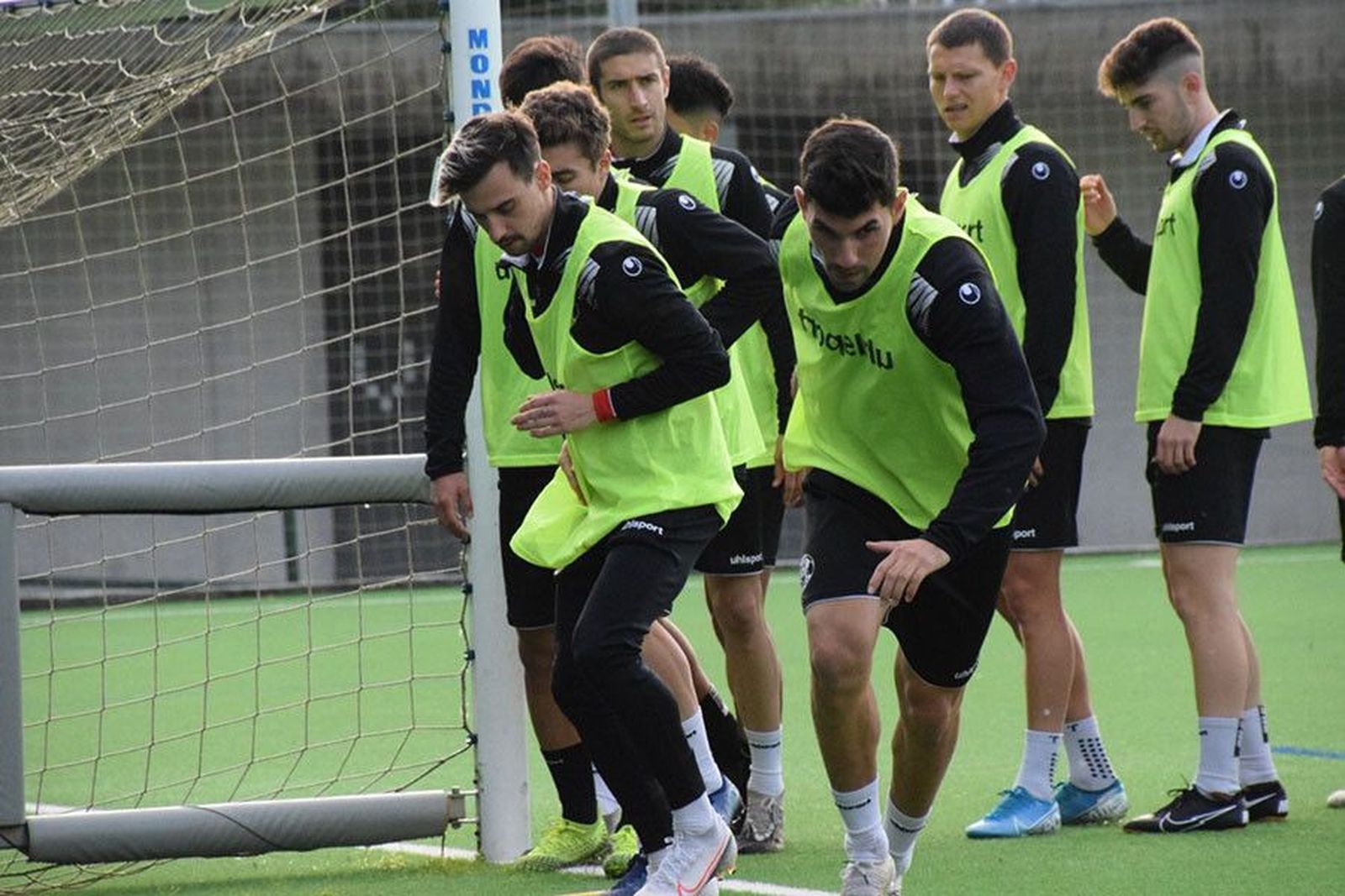 Zamora CF entrenamiento