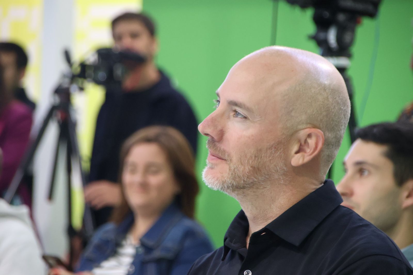 El alcalde de Salamanca, Carlos García Carbayo, y el CEO de Stemia, Juan Manuel Barrionuevo, presentan el inicio de la actividad de esta empresa en Salamanca