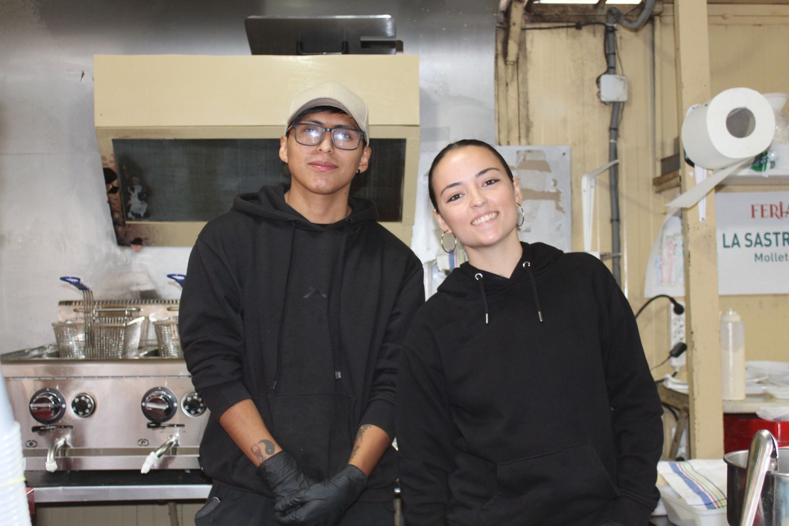 Ambiente en la Feria de Día en el mediodía de este miercoles
