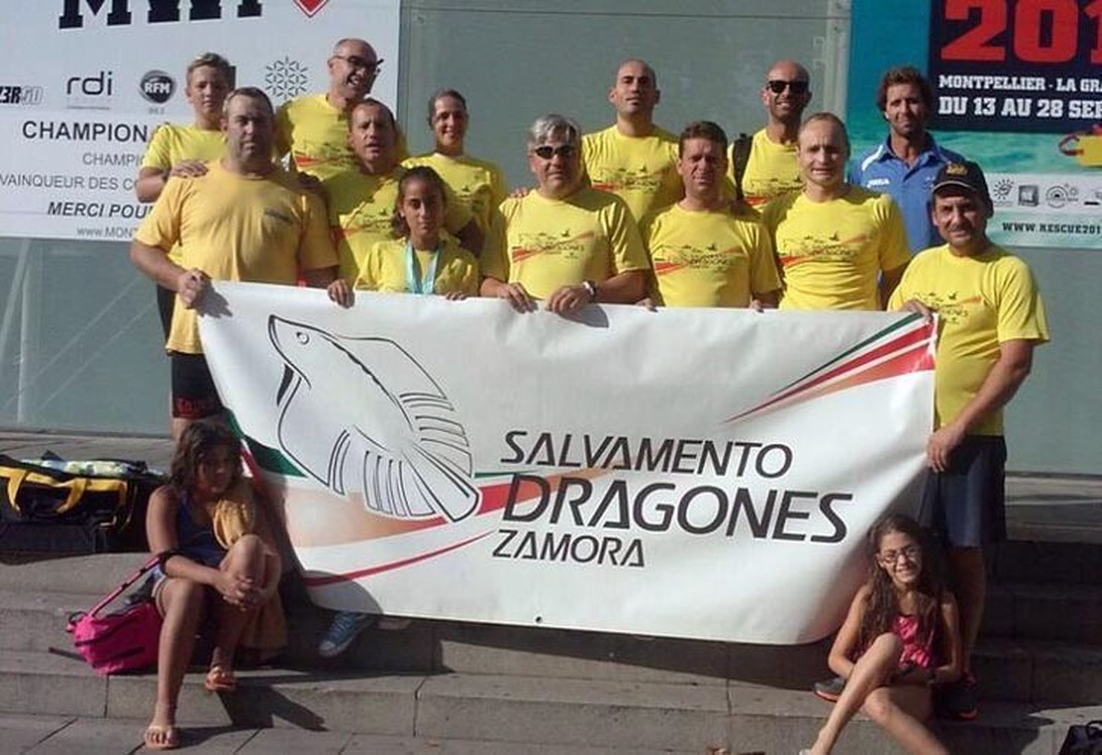 El Salvamento Dragones suma dos nuevas medallas en el Mundial Máster en Francia