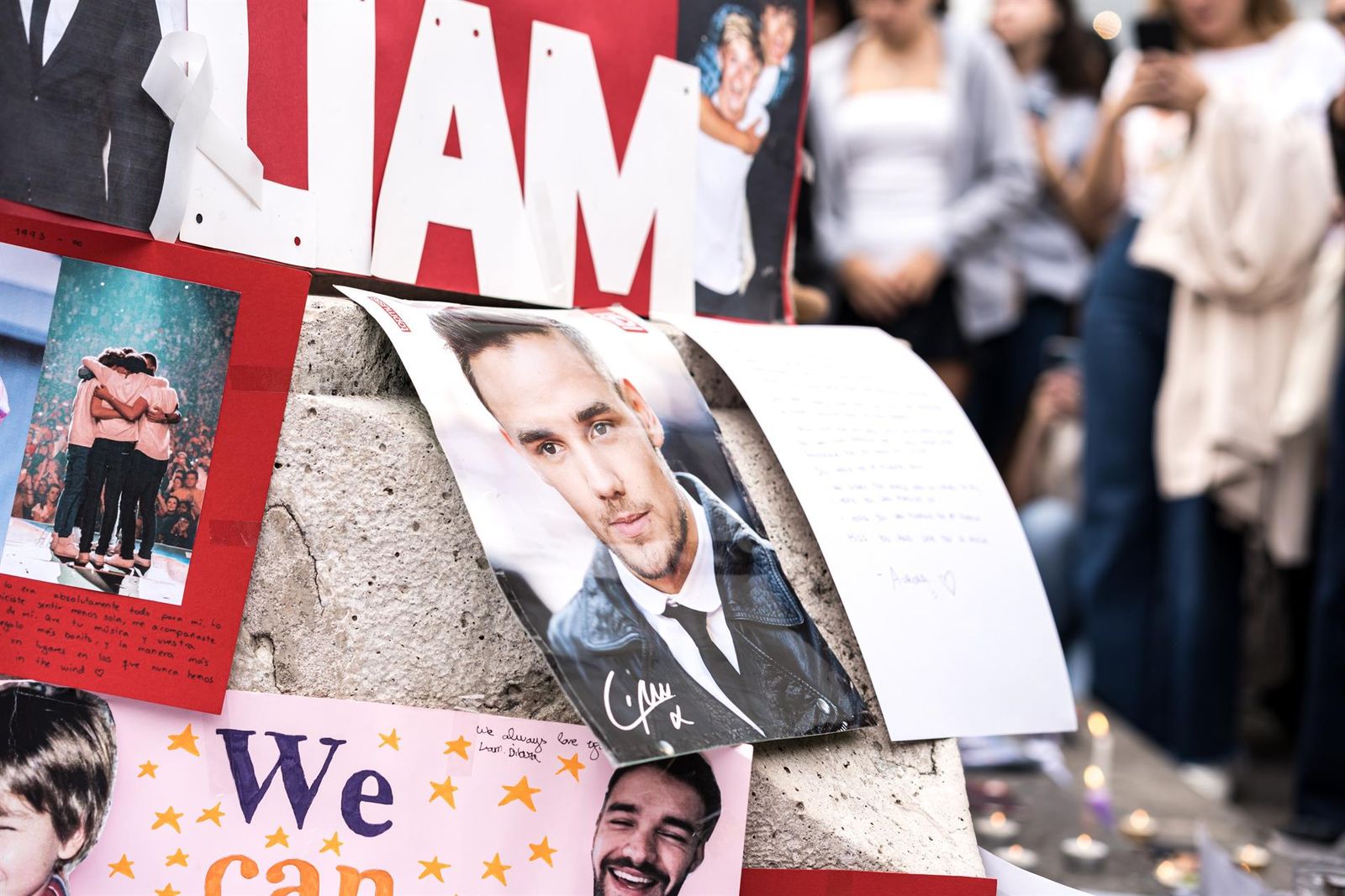 Un homenaje en memoria del cantante Liam Payne - Diego Radamés - Europa Press