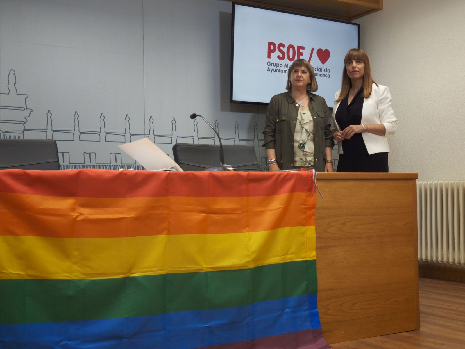 El PSOE de Salamanca presentará una moción para crear un plan municipal que defienda los derechos LGTBI+