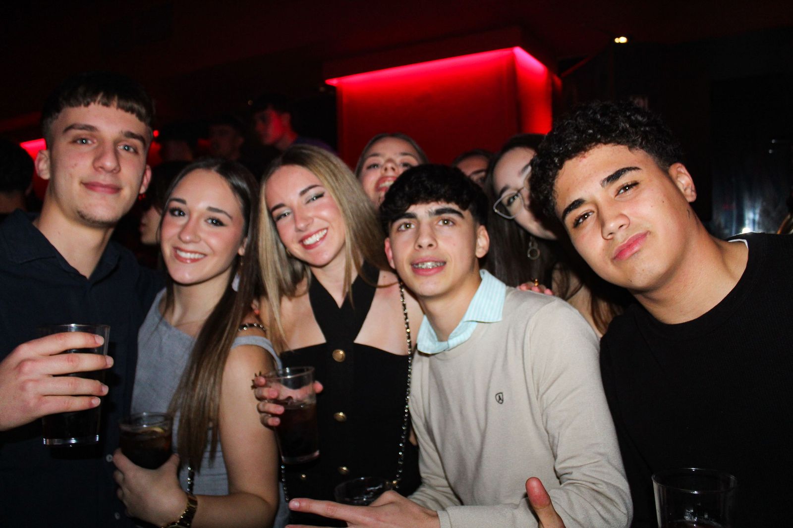 Salamanca de noche, sábado 6 de diciembre