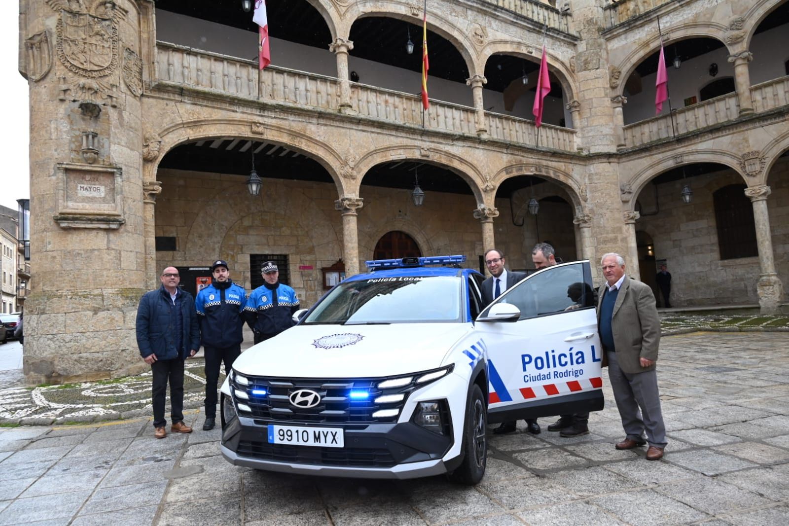 Nuevo Coche Policía Local C. Rodrigo