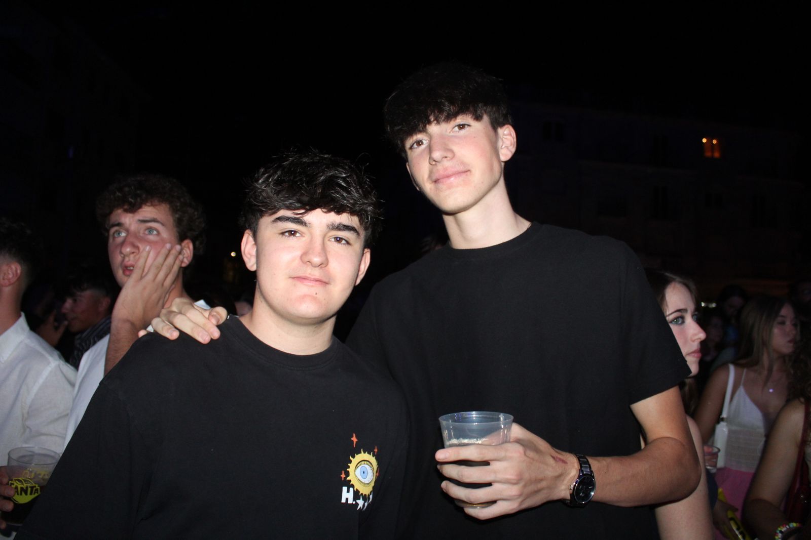 Salamanca de noche, sábado 16 de agosto