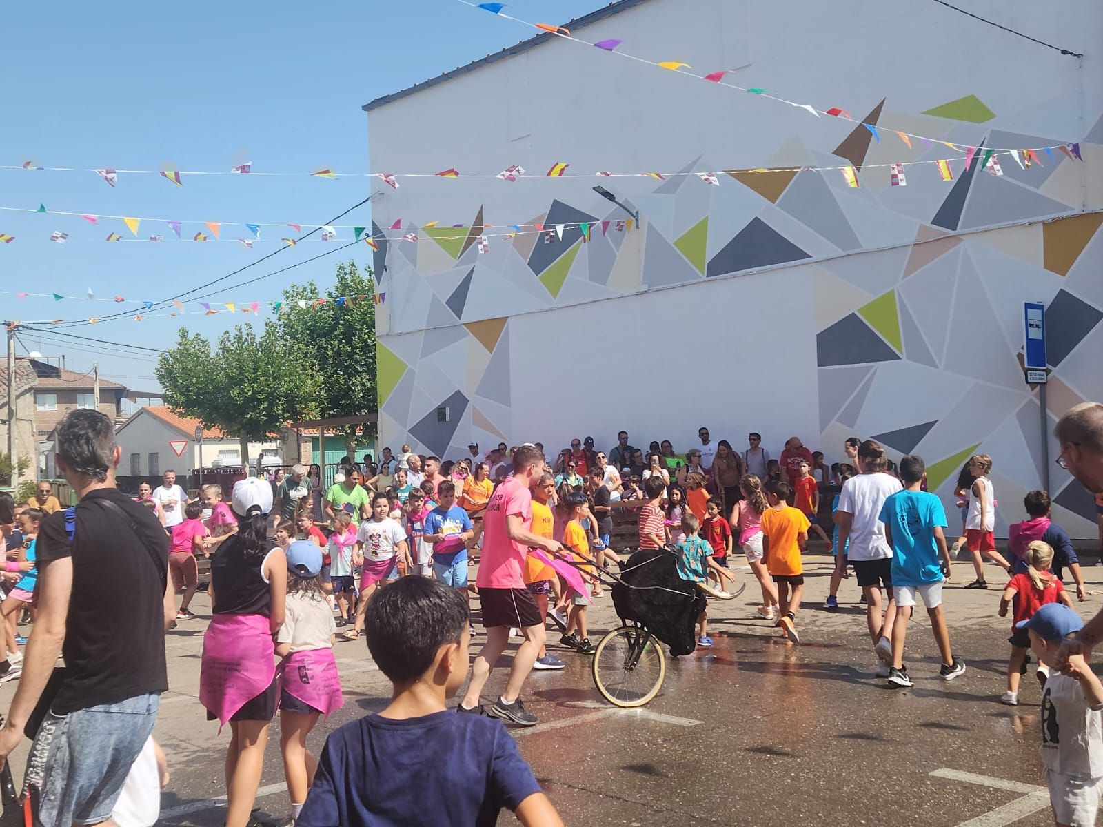 Castellanos Moriscos toros carretones